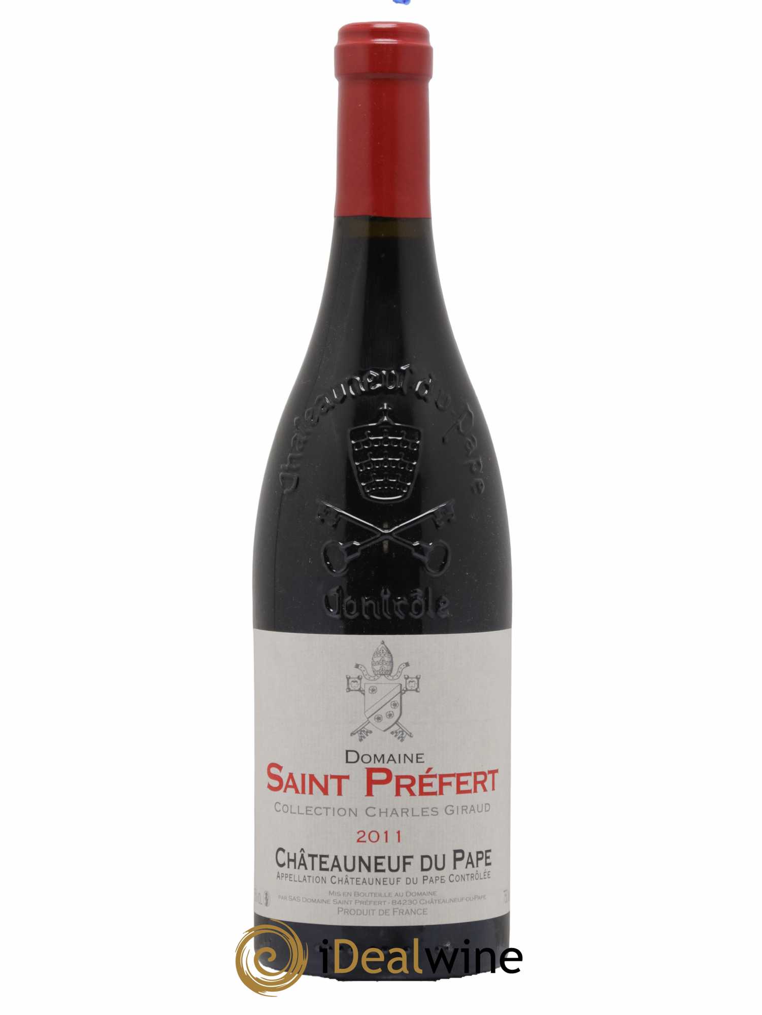 Châteauneuf-du-Pape Collection Charles Giraud Domaine Saint-Préfert 2011 - Lot de 1 bouteille - 0