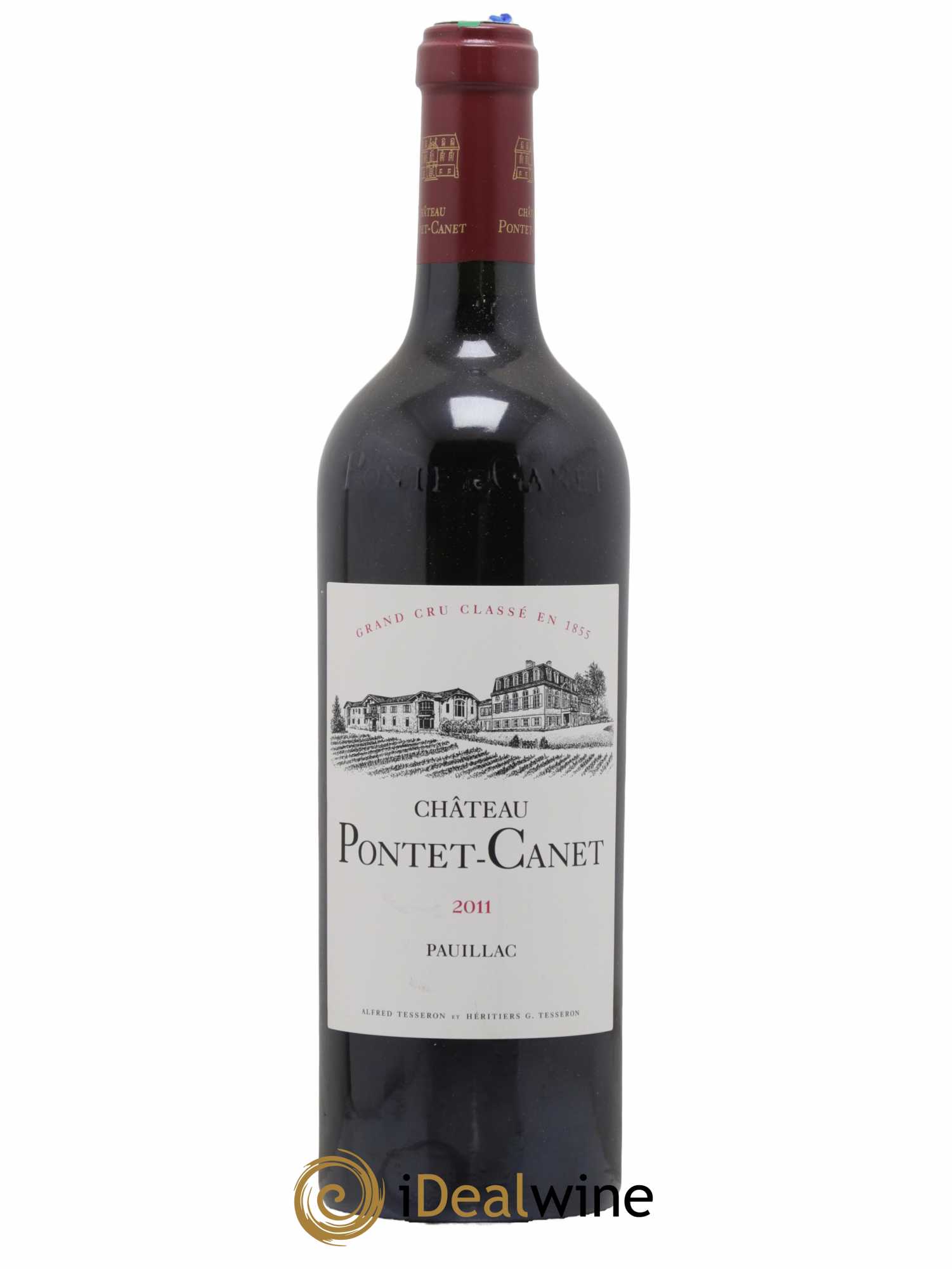 Château Pontet Canet 5ème Grand Cru Classé 2011 - Lot de 1 bouteille - 0