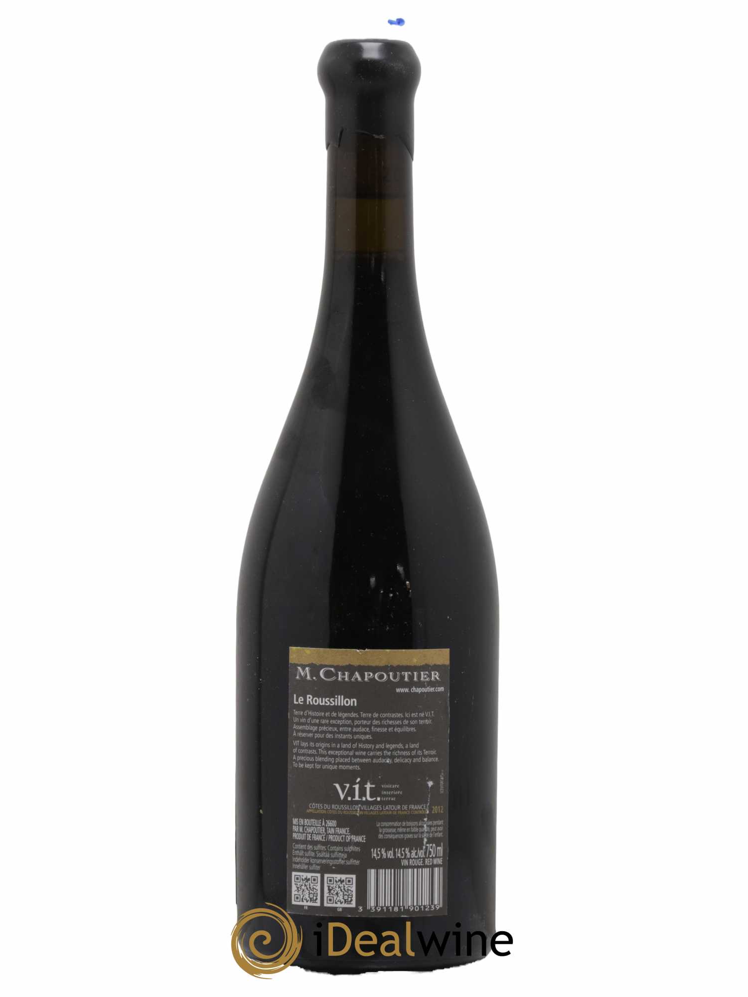 Côtes du Roussillon Villages Bila-Haut (Domaine) V.I.T. Chapoutier 2012 - Lot de 1 bouteille - 1