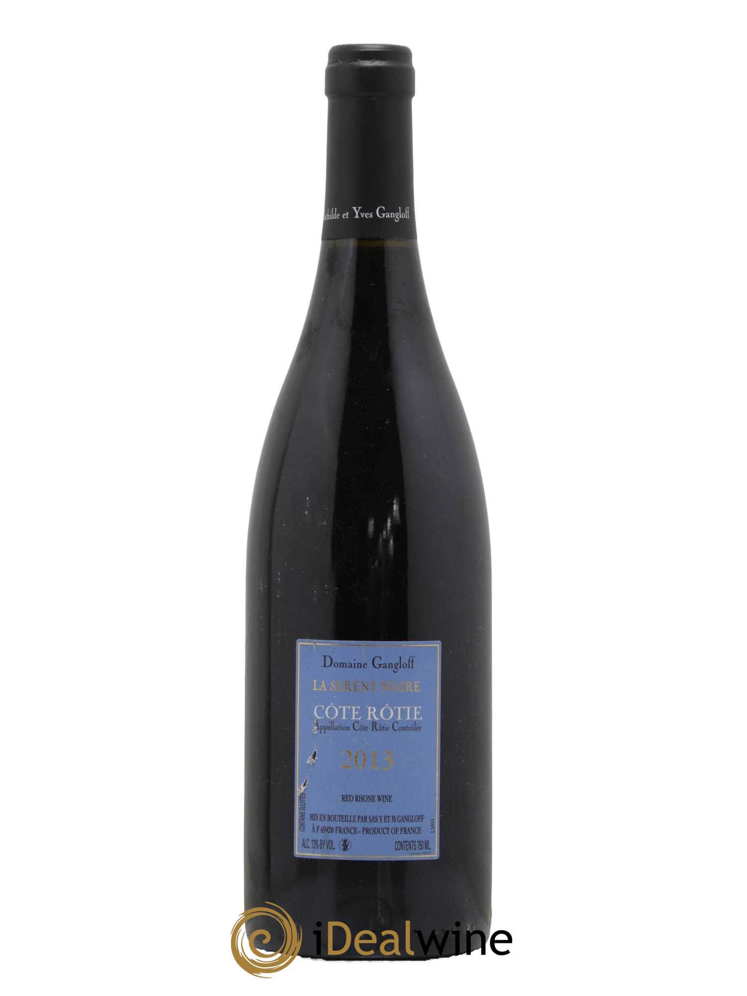 Côte-Rôtie La Sereine Noire Gangloff (Domaine) 2013 - Lot de 1 bouteille - 1