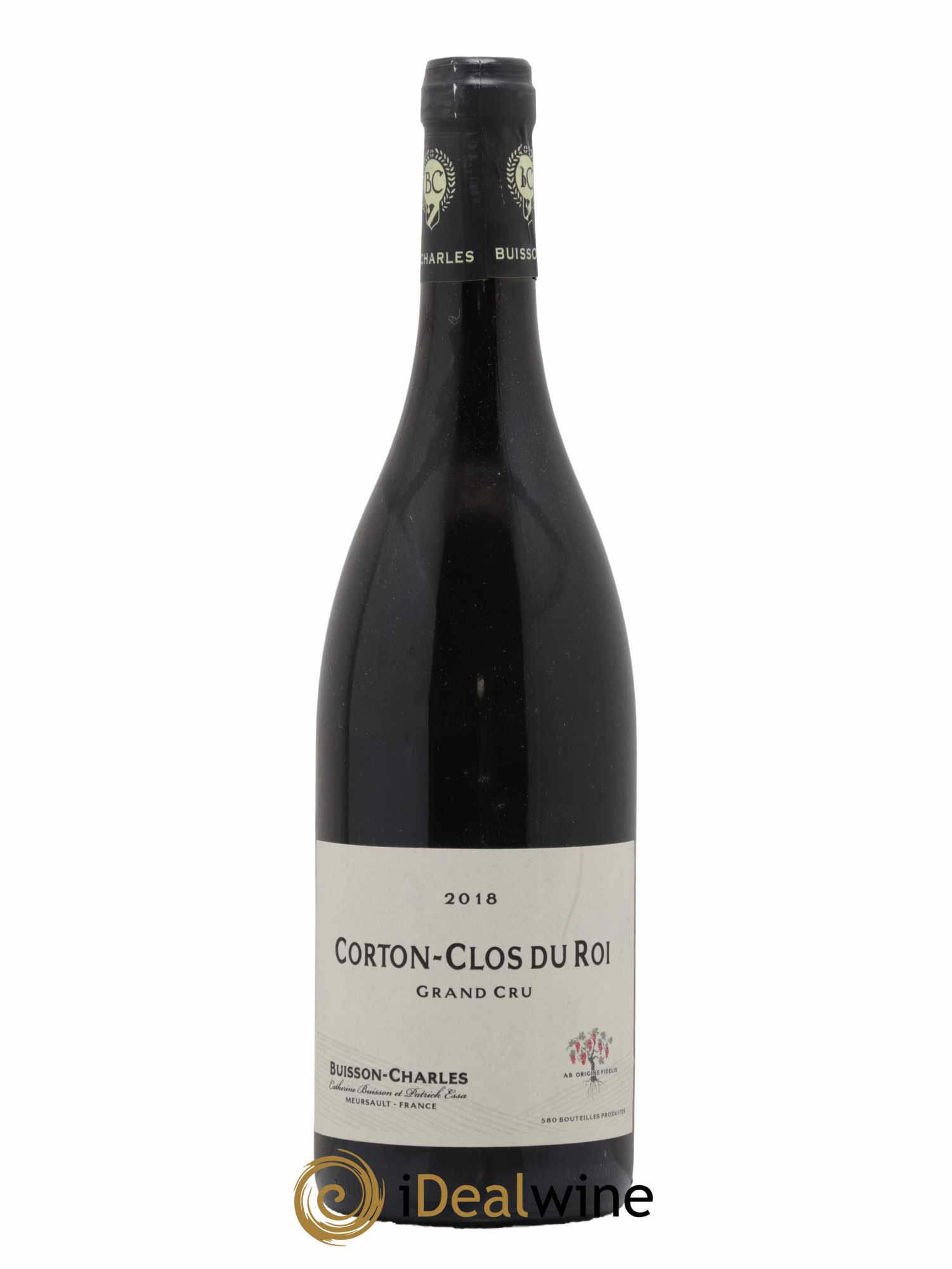 Corton Grand Cru Clos du Roi Buisson-Charles 2018 - Lot de 1 bouteille - 0