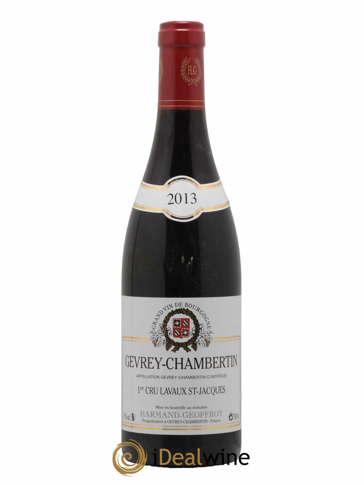 Gevrey-Chambertin 1er Cru Lavaux Saint Jacques Harmand-Geoffroy (Domaine) 2013 - Lot de 1 bouteille - 0
