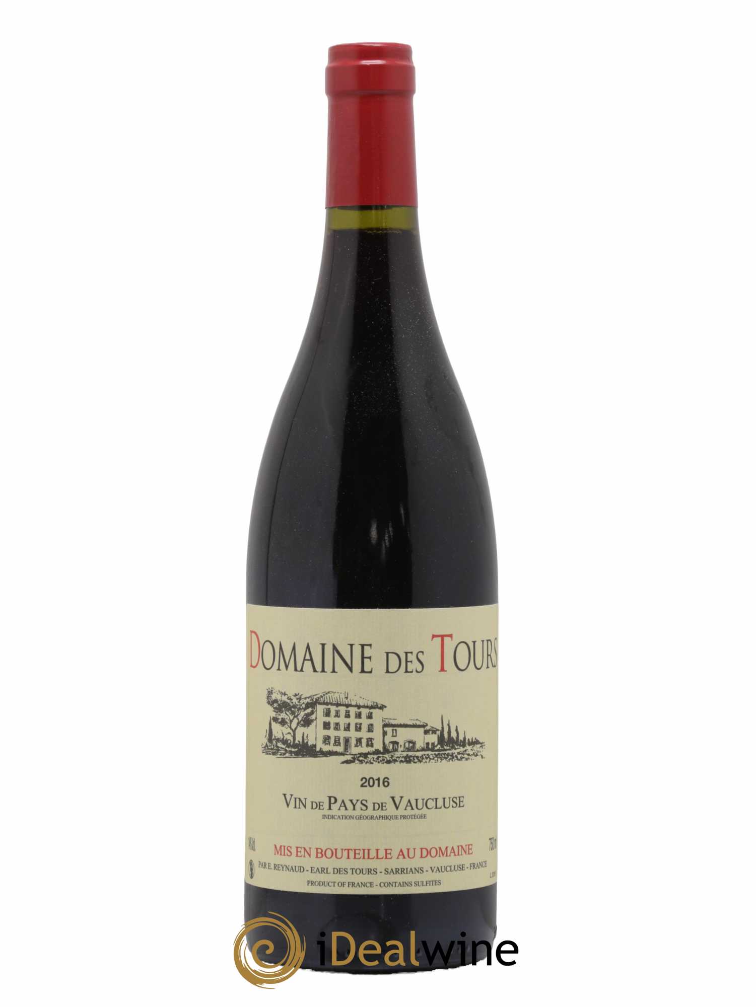 Vaucluse (Vin de Pays de Vaucluse) Domaine des Tours Emmanuel Reynaud 2016 - Lot de 1 bouteille - 0