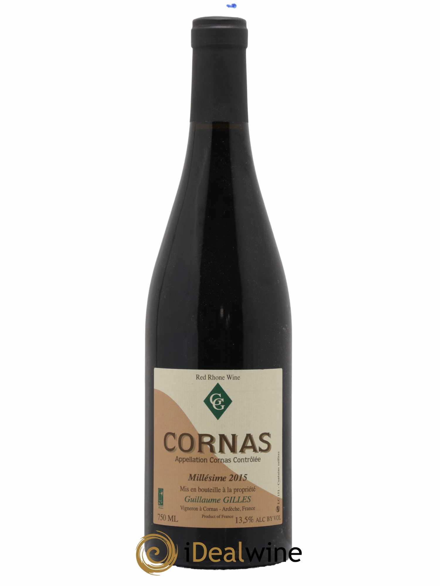 Cornas Guillaume Gilles (Domaine) 2015 - Lot de 1 bouteille - 0