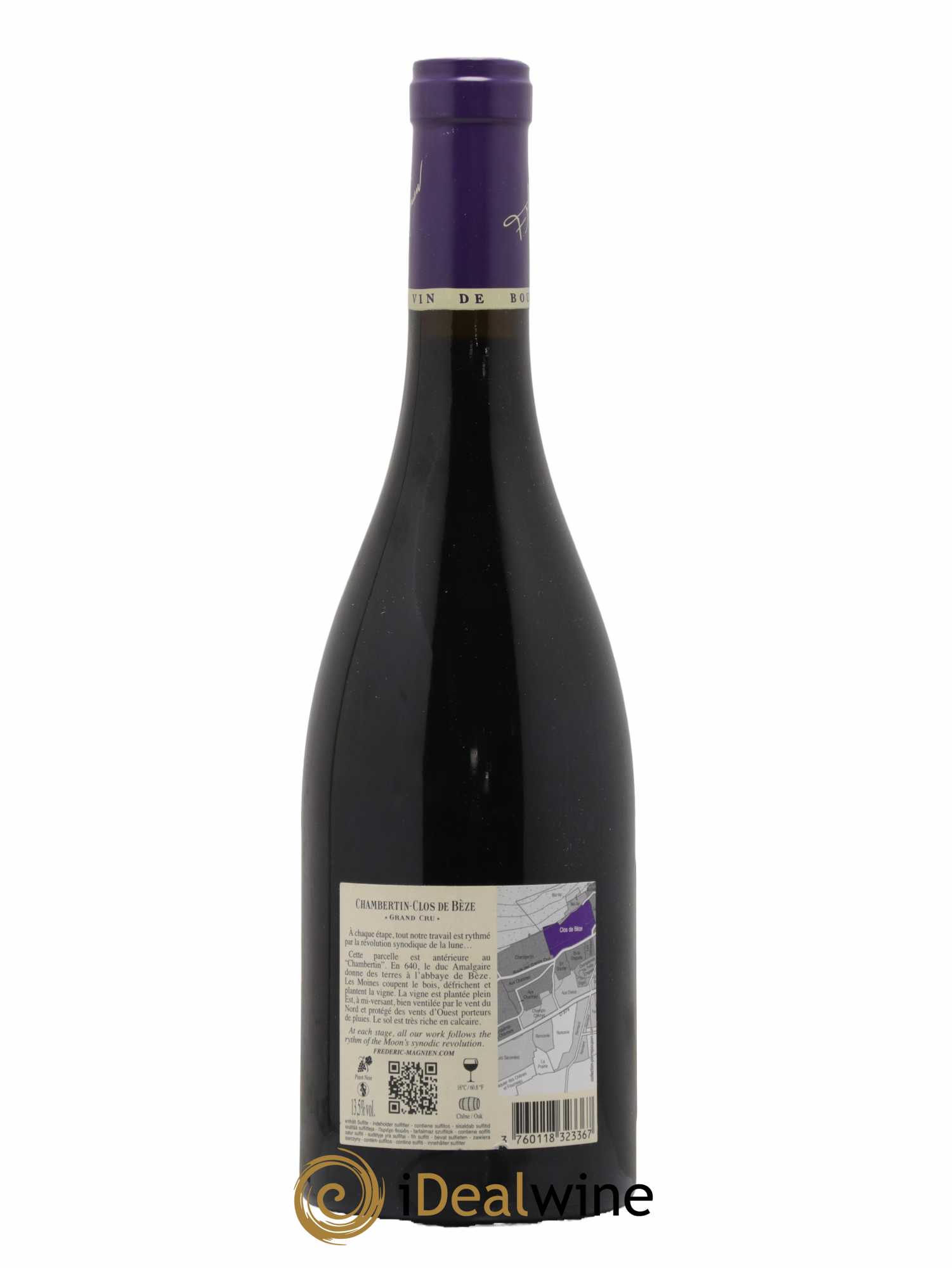 Chambertin Clos de Bèze Grand Cru Frédéric Magnien 2014 - Lot de 1 bouteille - 1