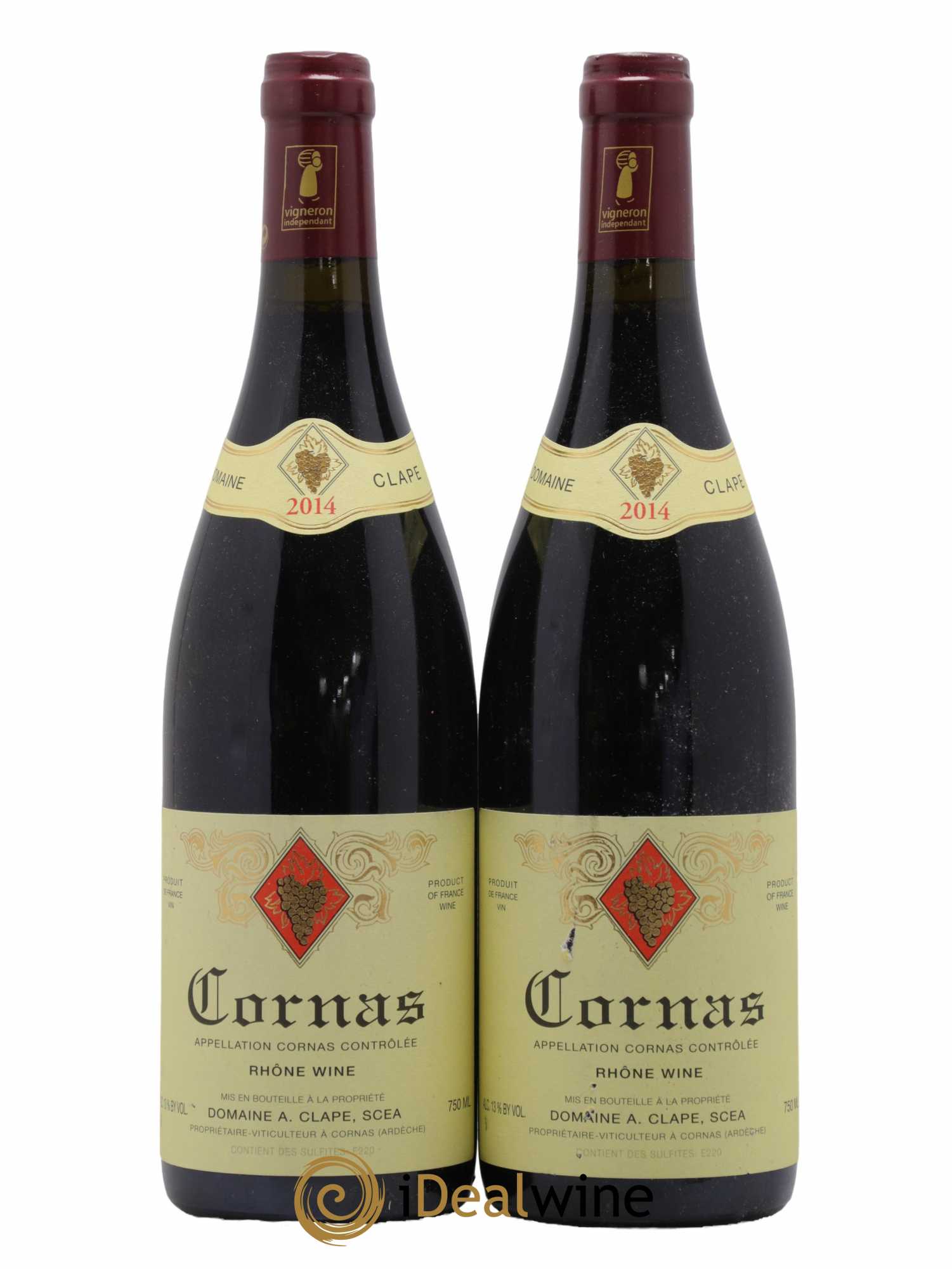 Cornas Auguste Clape 2014 - Lot de 2 bouteilles - 0