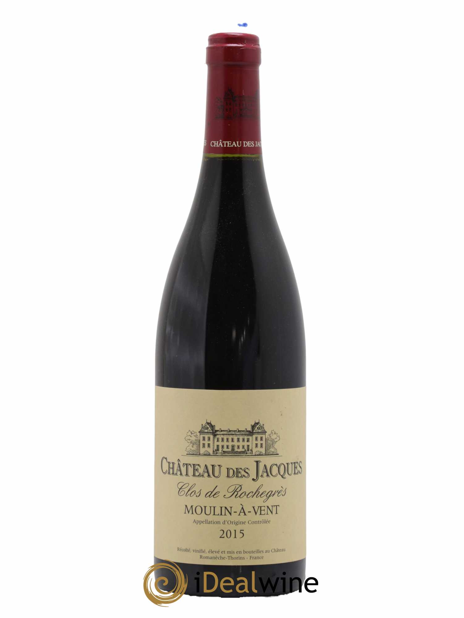 Moulin-à-Vent Clos de Rochegrès Château des Jacques 2015 - Lot de 1 bouteille - 0