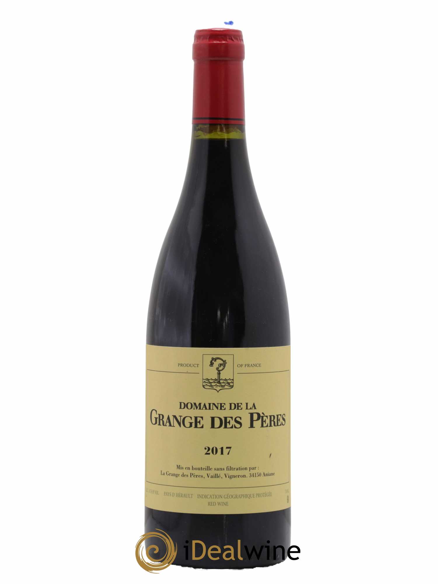 Pays d'Hérault Grange des Pères Laurent Vaillé 2017 - Lot de 1 bouteille - 0
