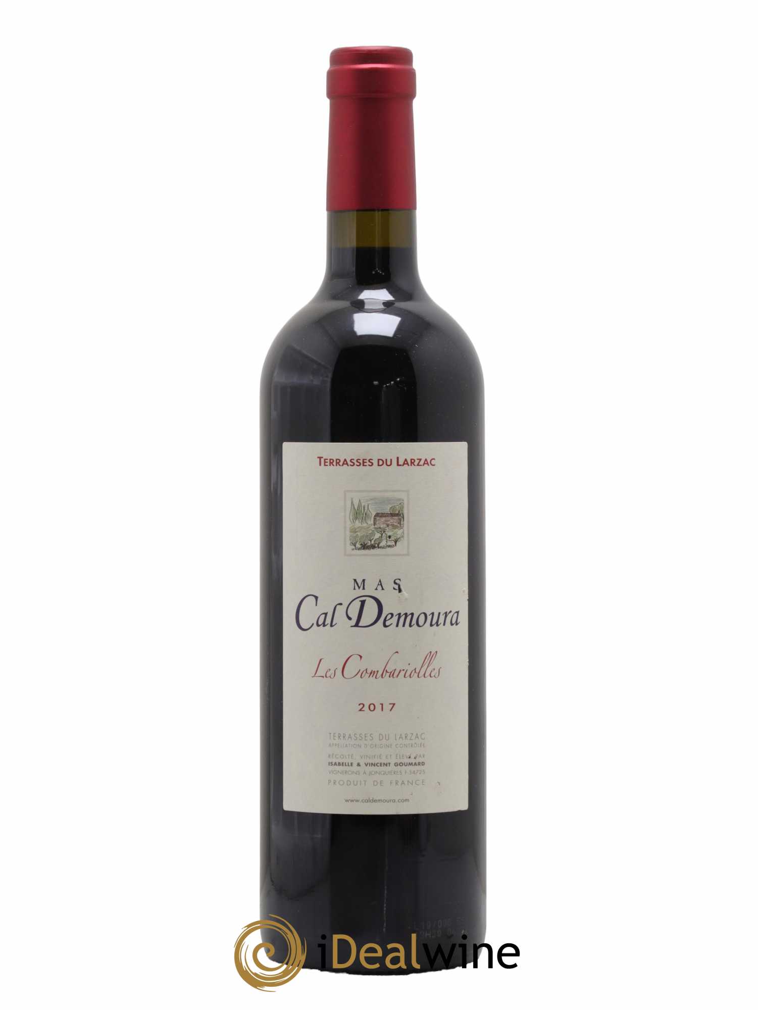 Terrasses du Larzac Les Combariolles Mas Cal Demoura 2017 - Lot de 1 bouteille - 0