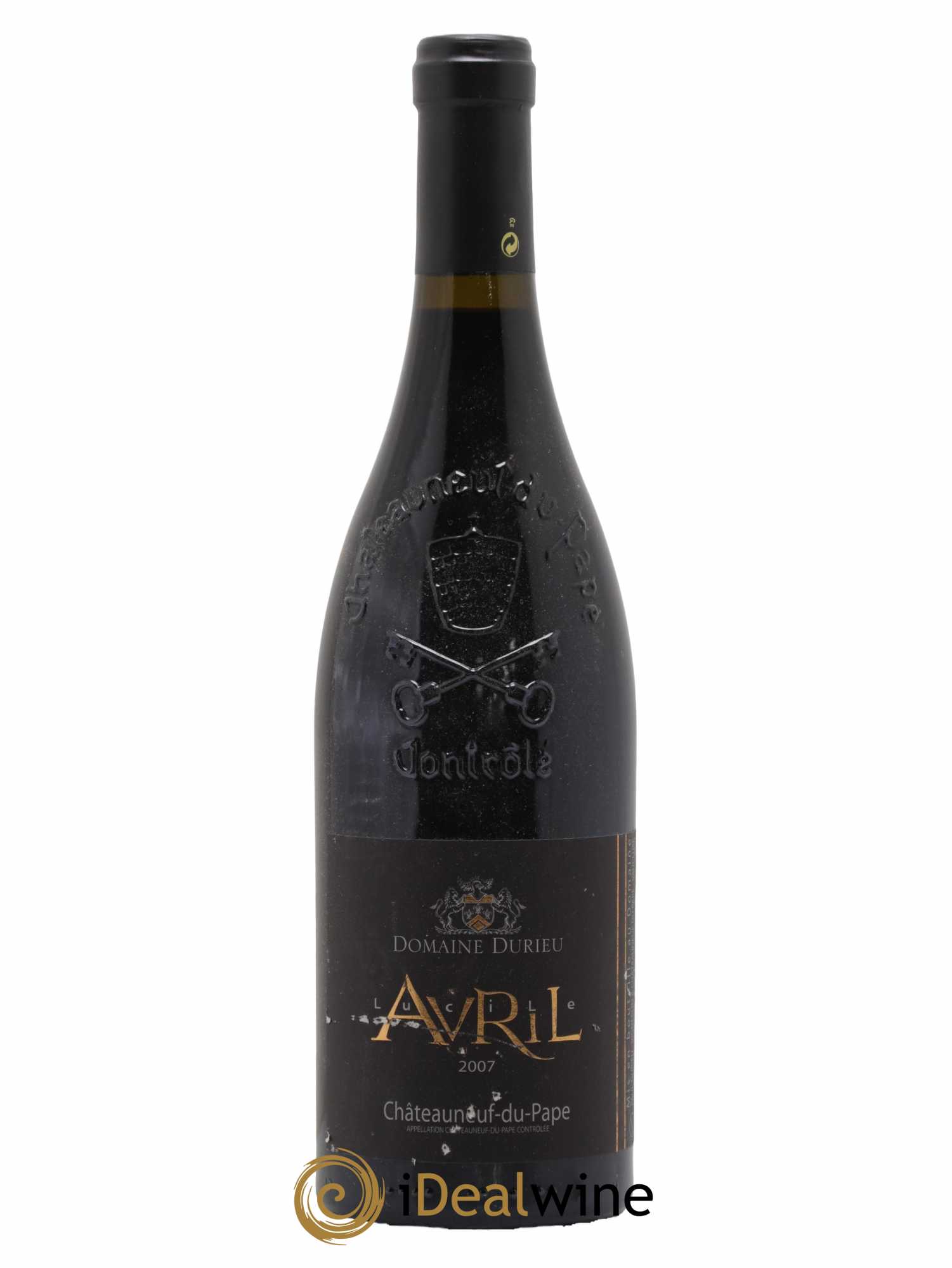 Châteauneuf-du-Pape Domaine Durieu Lucille Avril 2007 - Lot de 1 bouteille - 0