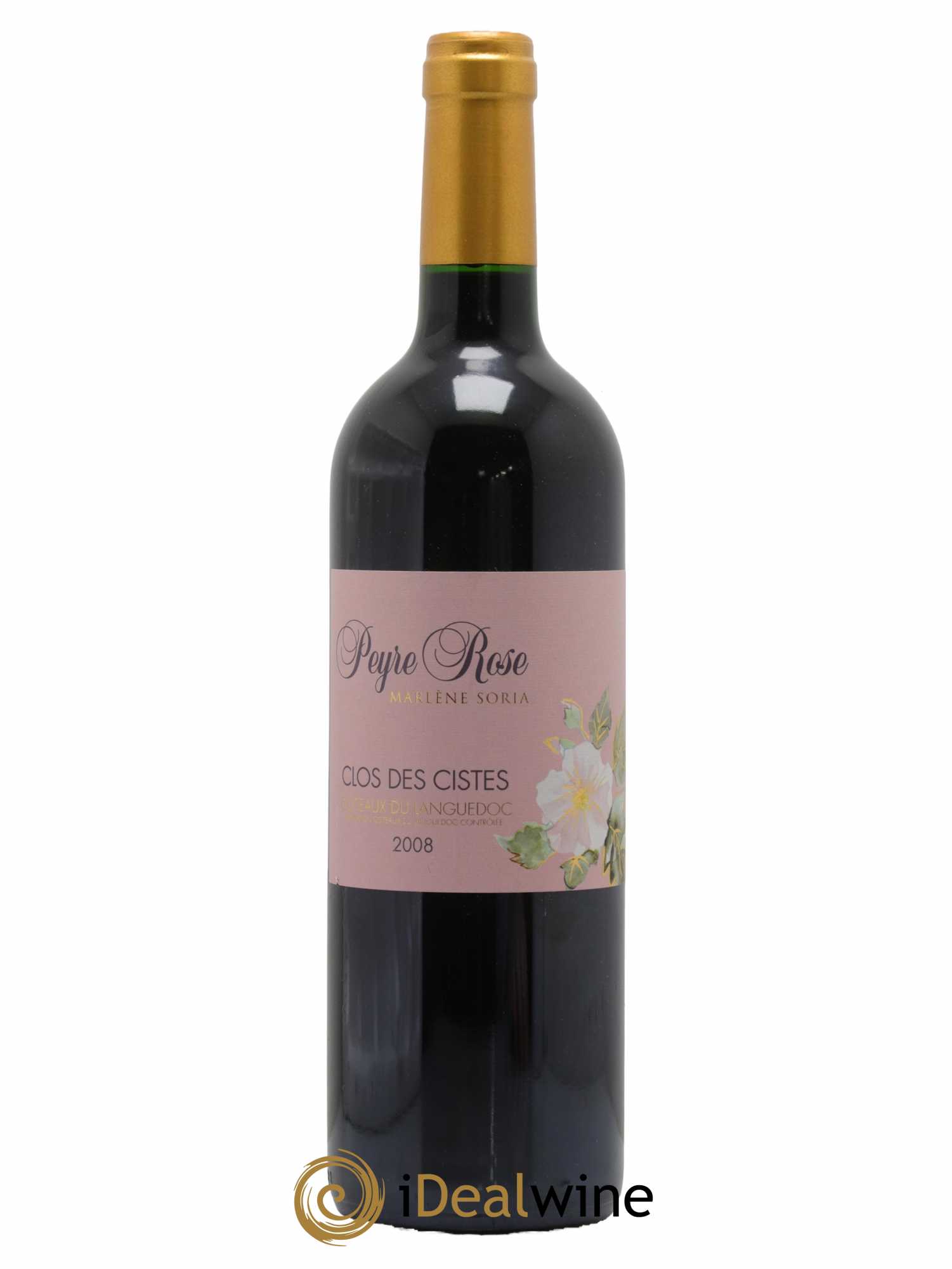 Vin de France (anciennement Coteaux du Languedoc) Domaine Peyre Rose Les Cistes Marlène Soria 2008 - Lot de 1 bouteille - 0