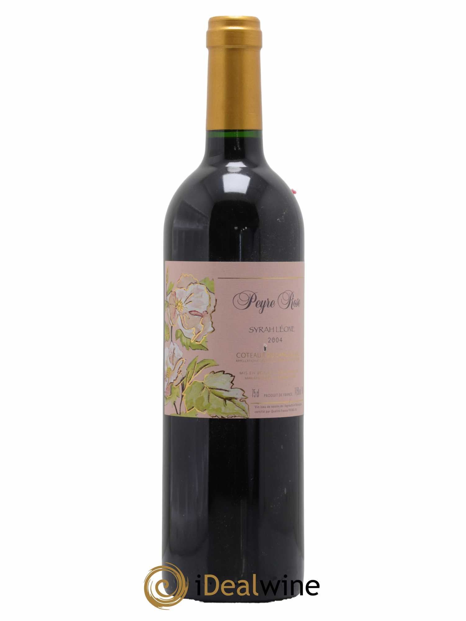 Coteaux du Languedoc Domaine Peyre Rose Belle Léone (anciennement Syrah Léone) Marlène Soria 2004 - Lot de 1 bouteille - 0