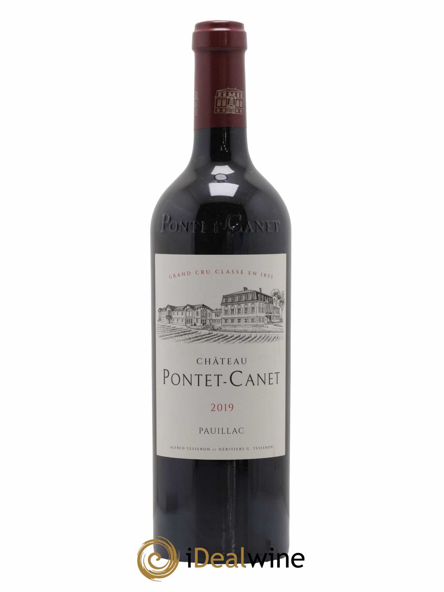 Château Pontet Canet 5ème Grand Cru Classé 2019 - Lot de 1 bouteille - 0