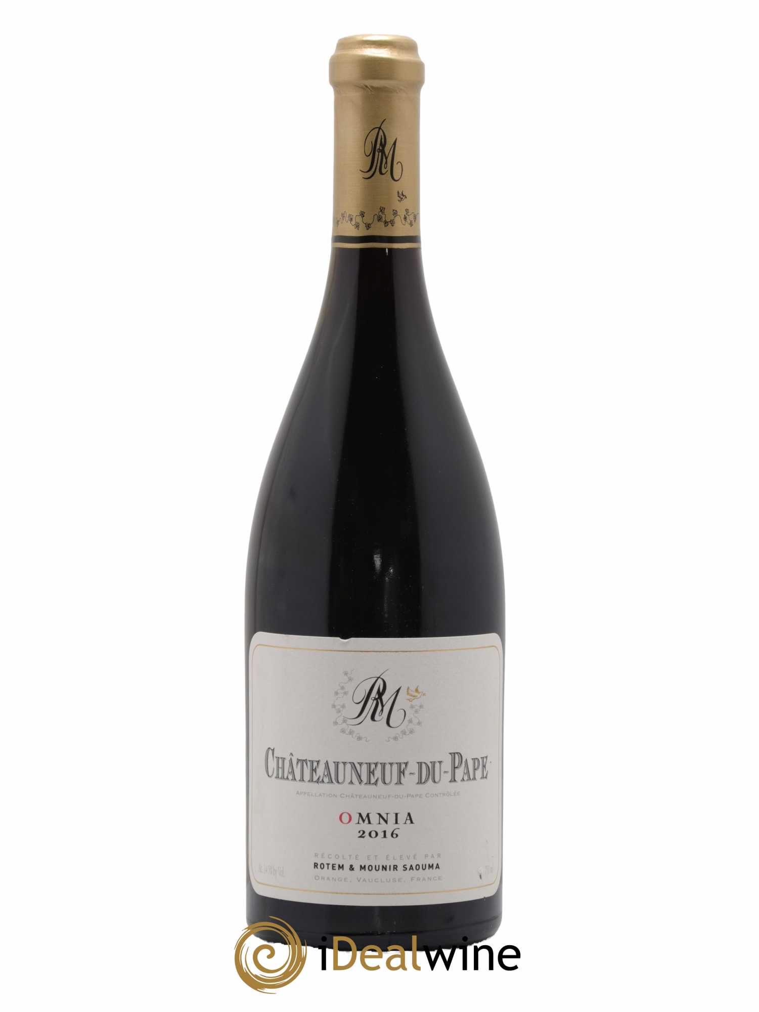 Châteauneuf-du-Pape Omnia Rotem et Mounir Saouma 2016 - Lot de 1 bouteille - 0