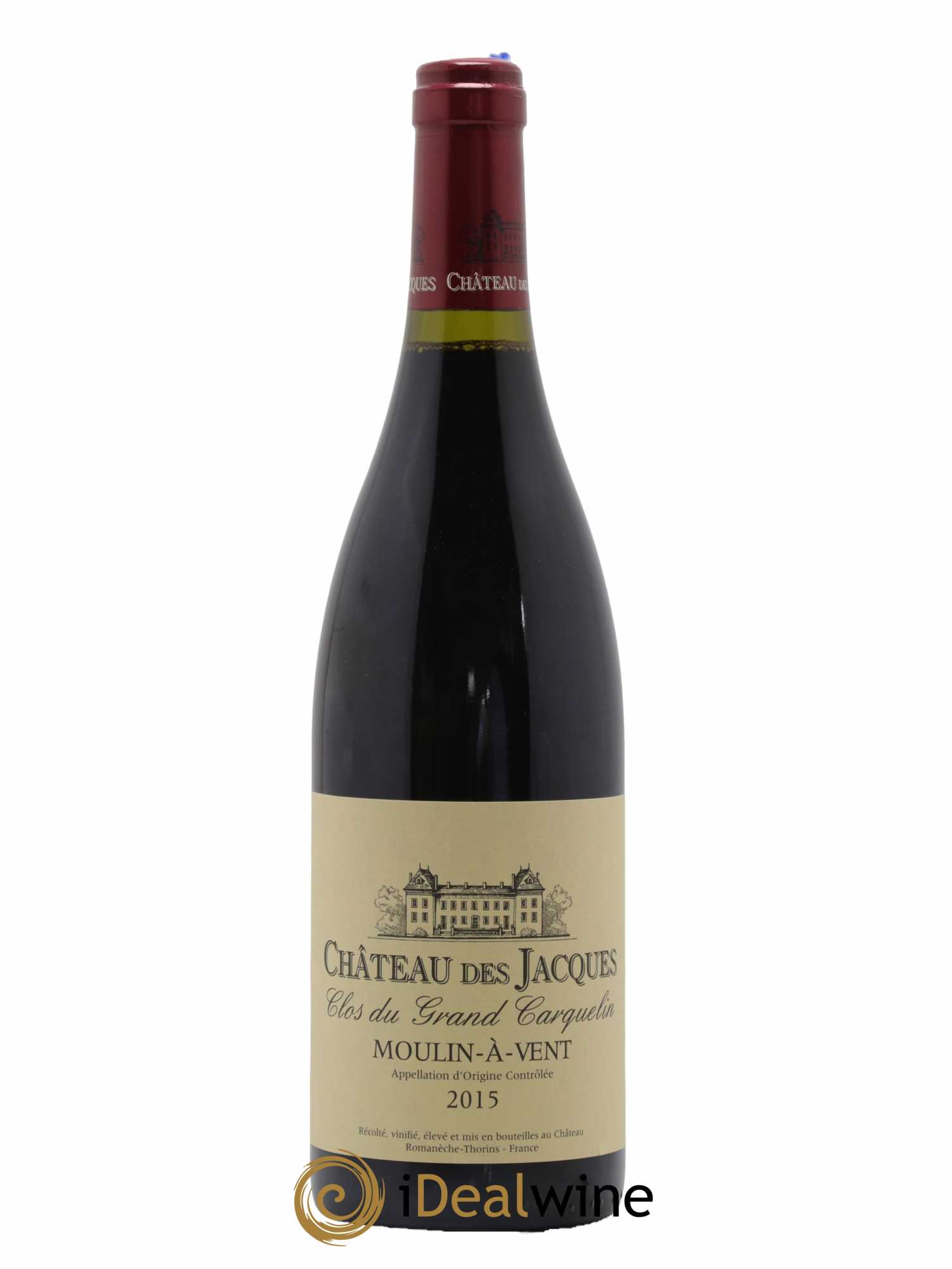 Moulin-à-Vent Clos du Grand Carquelin Château des Jacques 2015 - Lot de 1 bouteille - 0