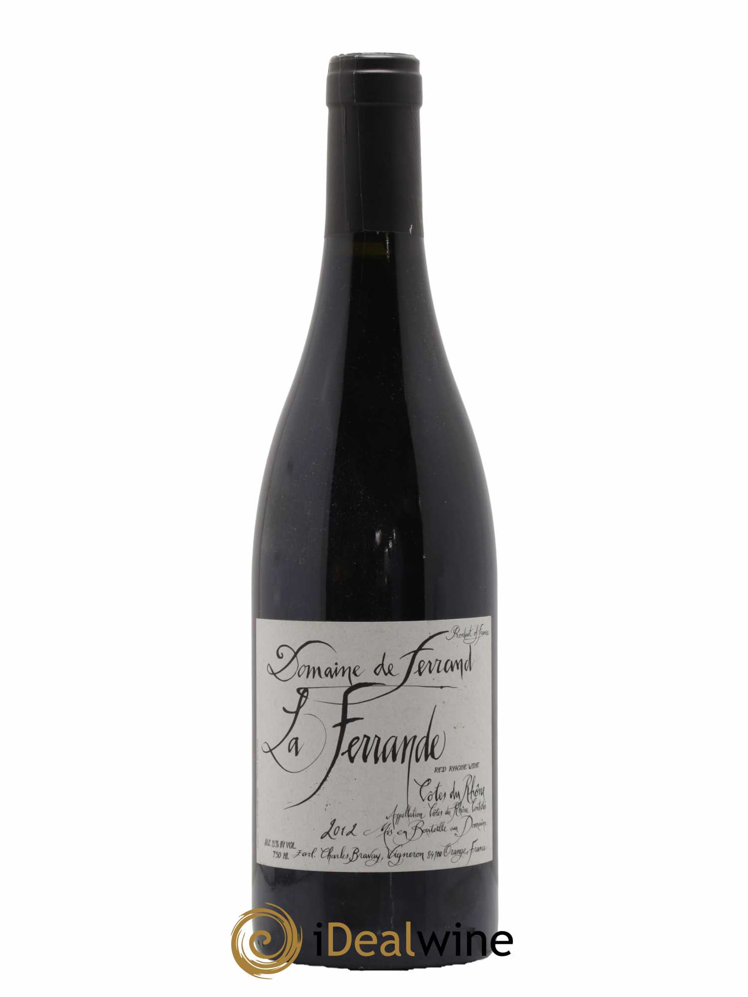 Côtes-du-Rhône Domaine de Ferrand La Ferrande 2012 - Lot de 1 bouteille - 0