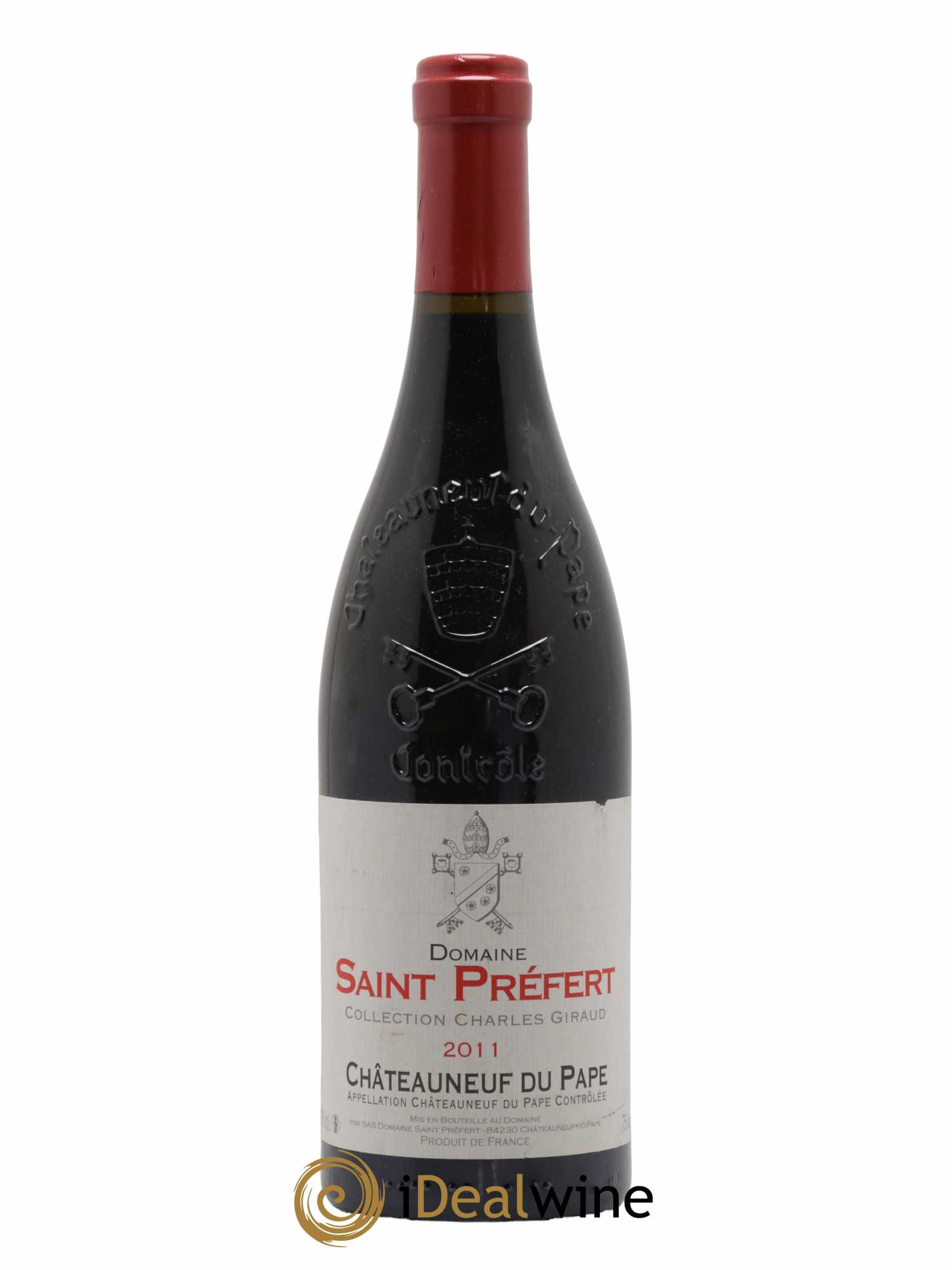 Châteauneuf-du-Pape Collection Charles Giraud Domaine Saint-Préfert 2011 - Lot de 1 bouteille - 0