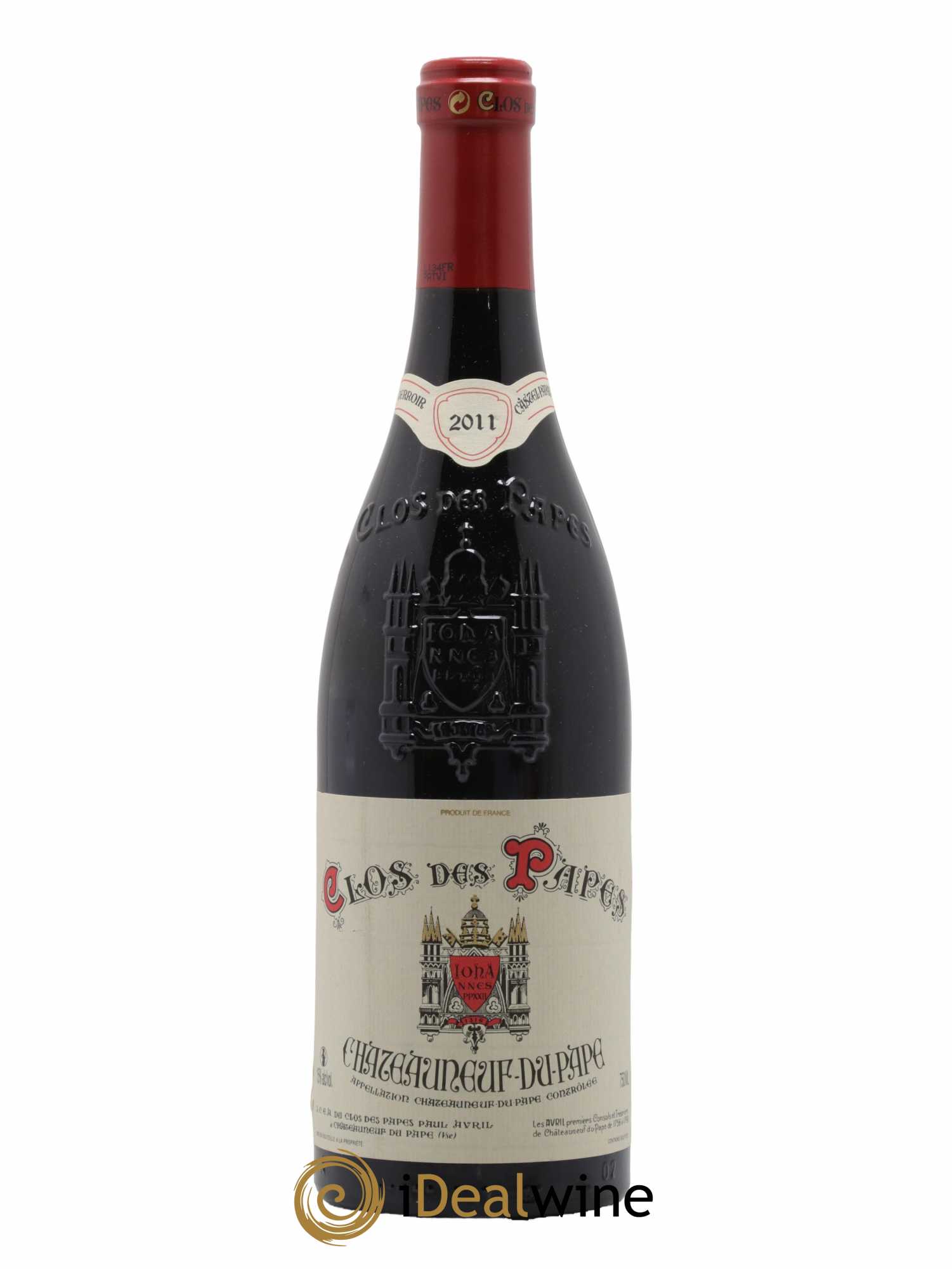 Châteauneuf-du-Pape Clos des Papes - Paul Avril 2011 - Lot de 1 bouteille - 0