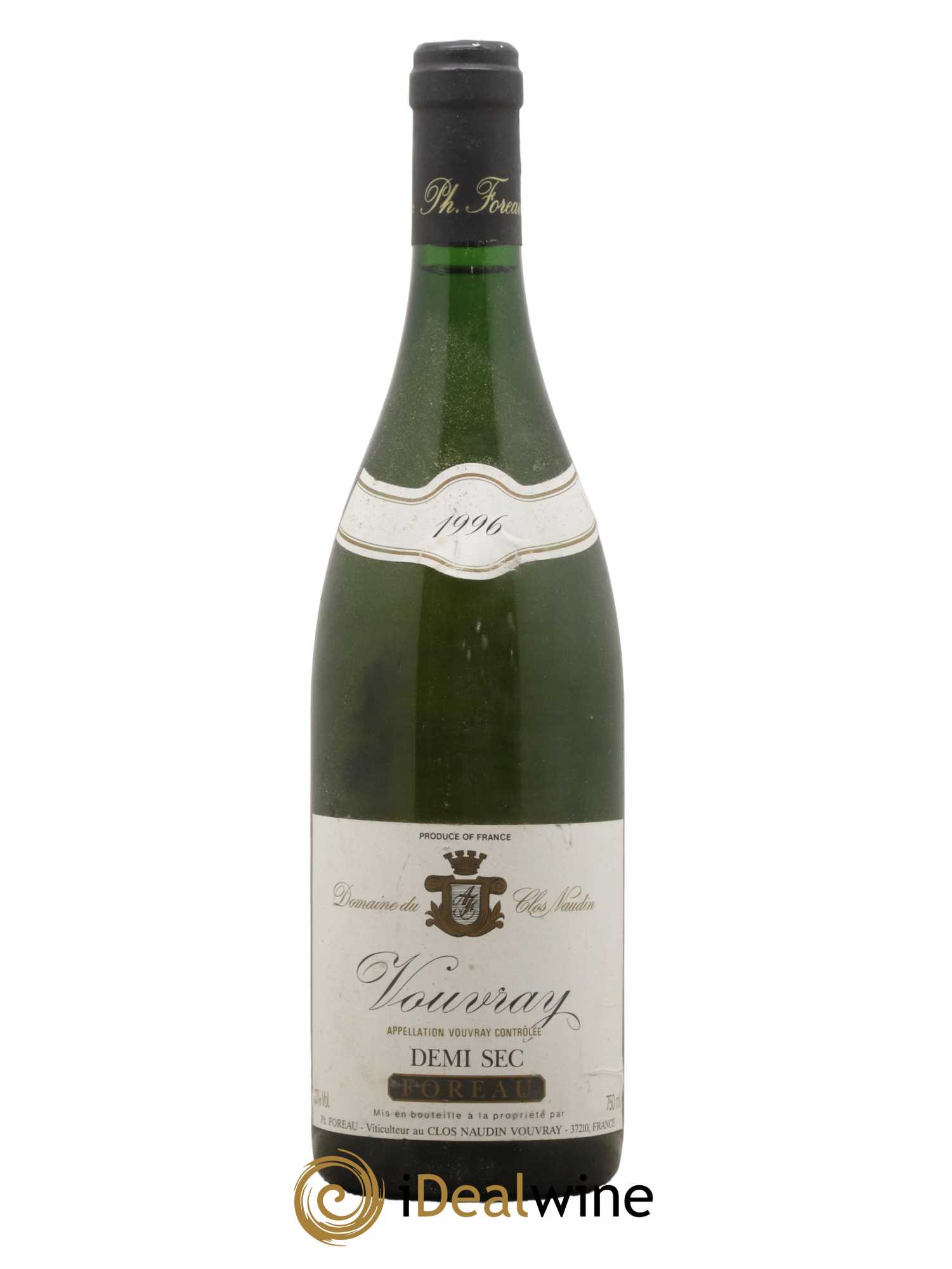 Vouvray Demi-Sec Clos Naudin - Philippe Foreau 1996 - Lot de 1 bouteille - 0