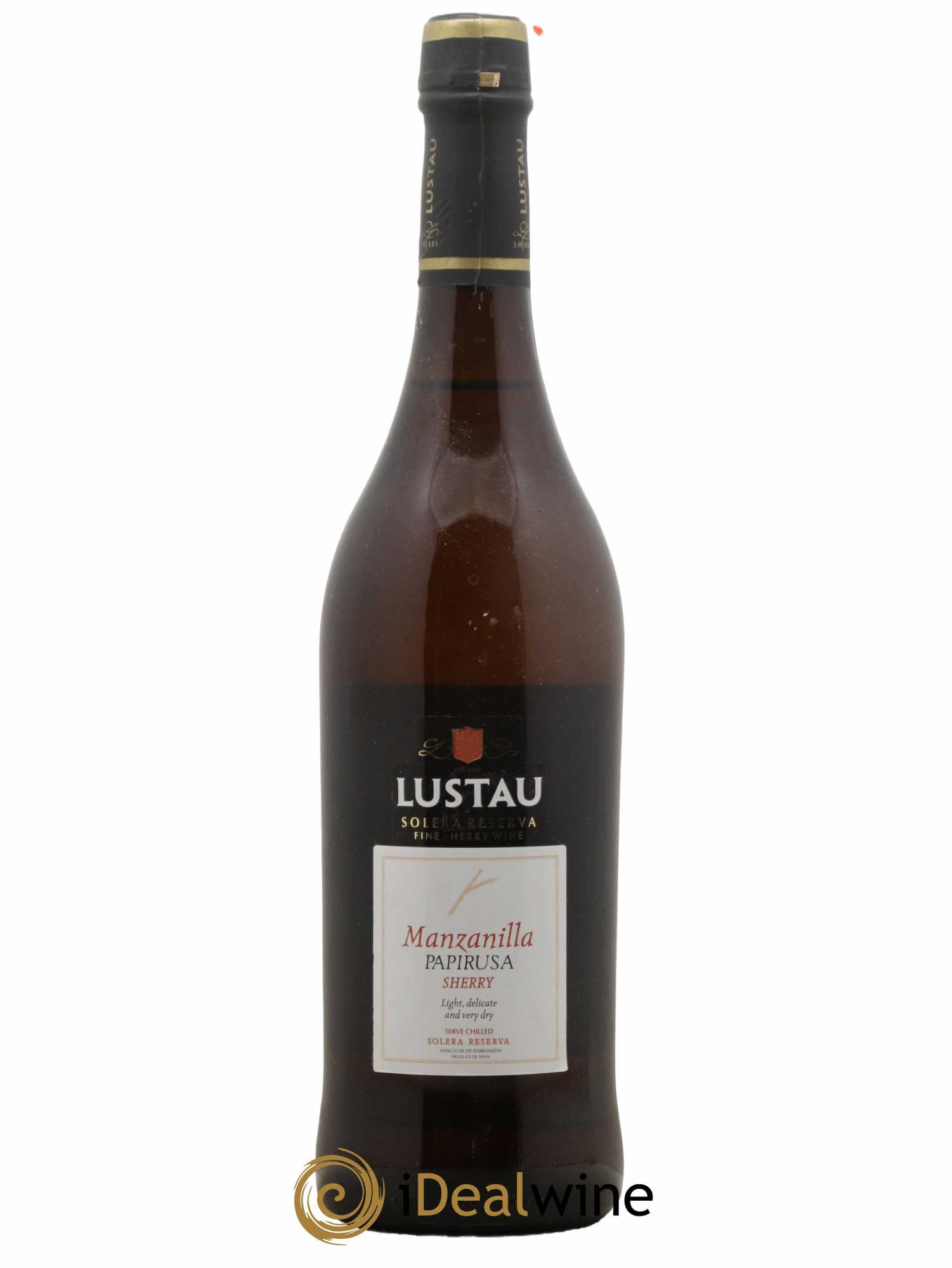 Jerez (Xerez, Sherry) Lustau Manzanilla Papirusa<br> - Lot de 1 bouteille - 0