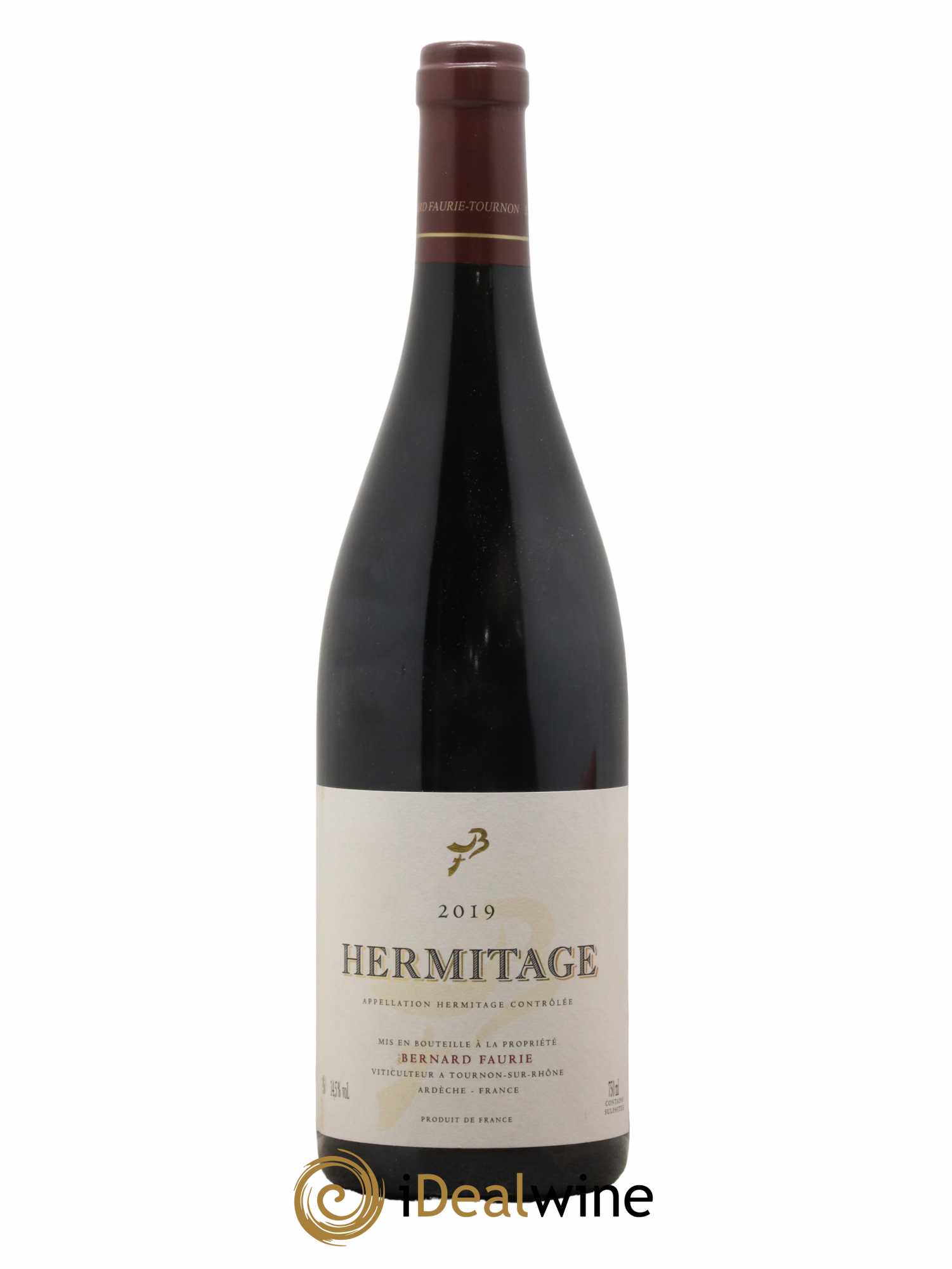Hermitage Les Bessards (capsule rouge) Bernard Faurie 2019 - Lot de 1 bouteille - 0