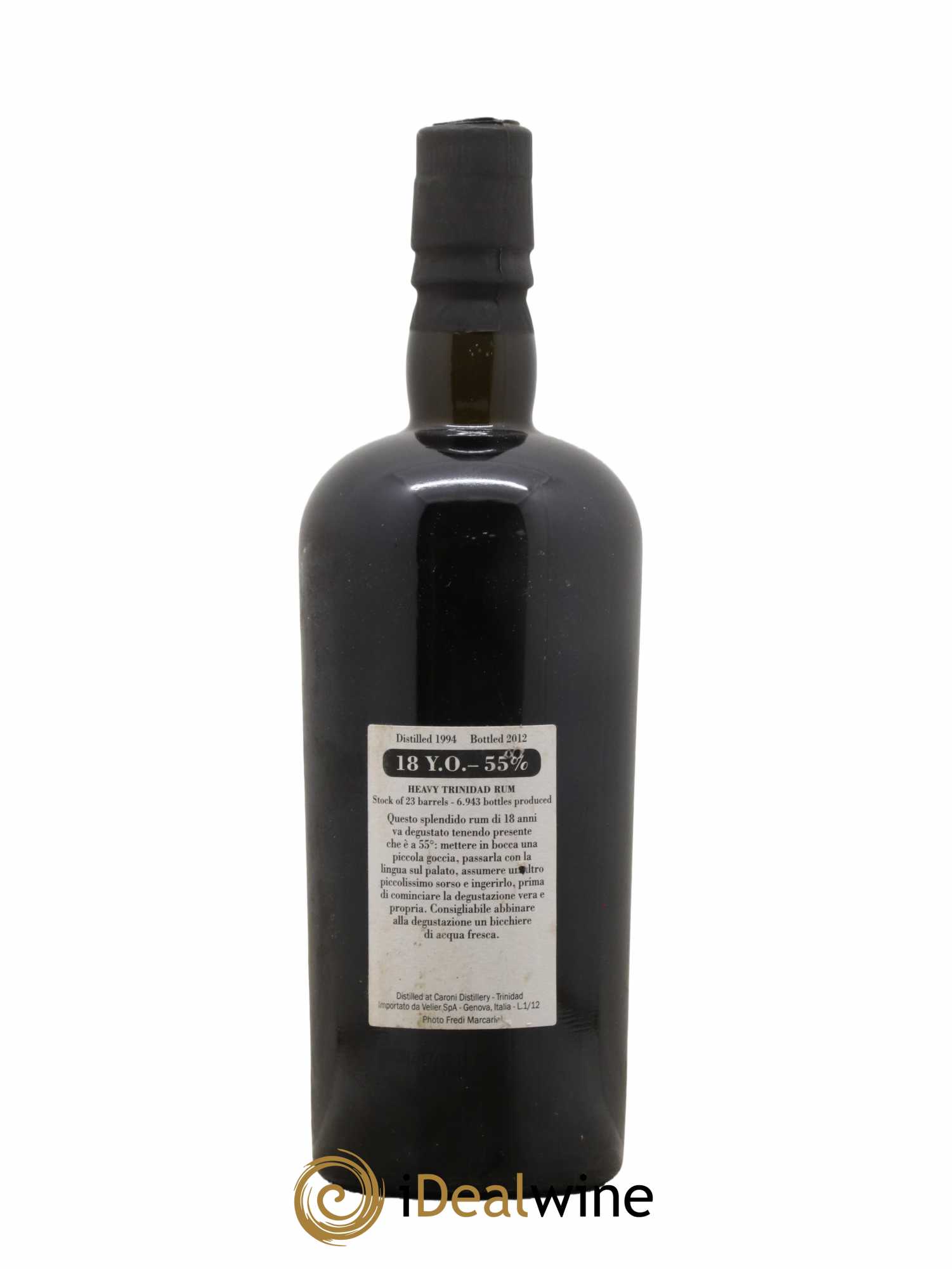 Caroni 18 years 1994 Velier Stock of 23 Barrels One of 6943 - bottled 2012 - Lot de 1 bouteille - 1