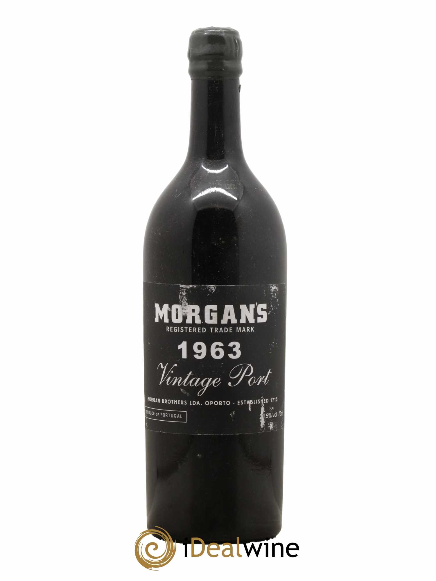 Porto Morgan's Vintage Port 1963 - Lot de 1 bouteille - 0
