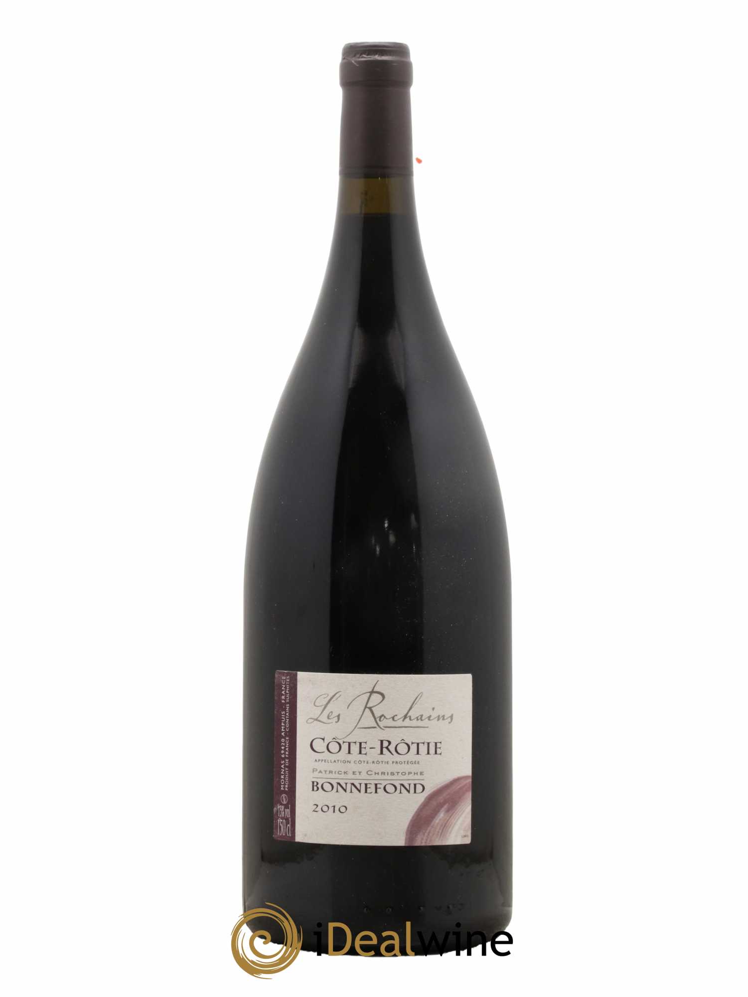 Côte-Rôtie Les Rochains Domaine Bonnefond 2010 - Lot de 1 magnum - 0