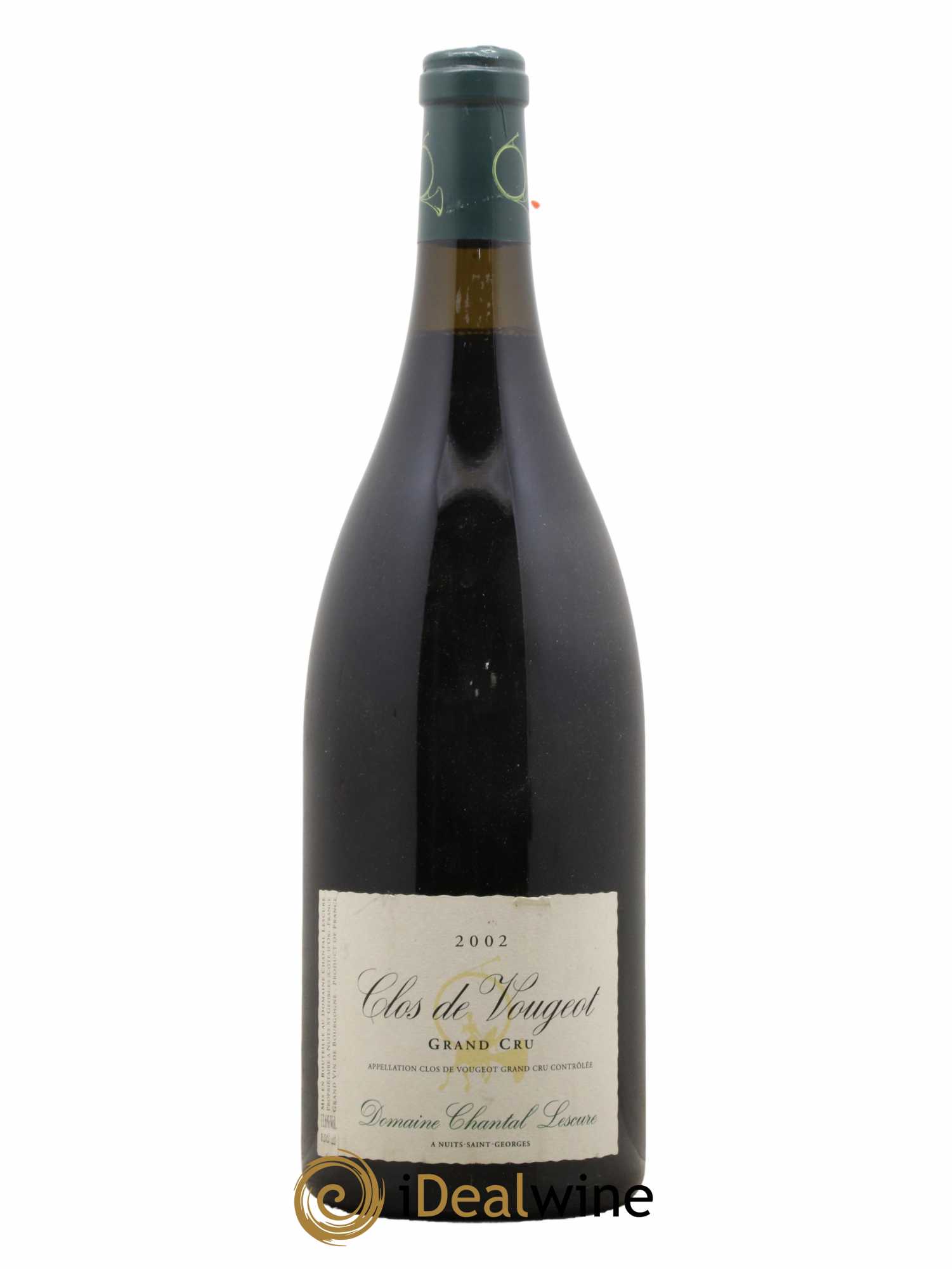 Clos de Vougeot Grand Cru Chantal Lescure 2002 - Lot de 1 magnum - 0