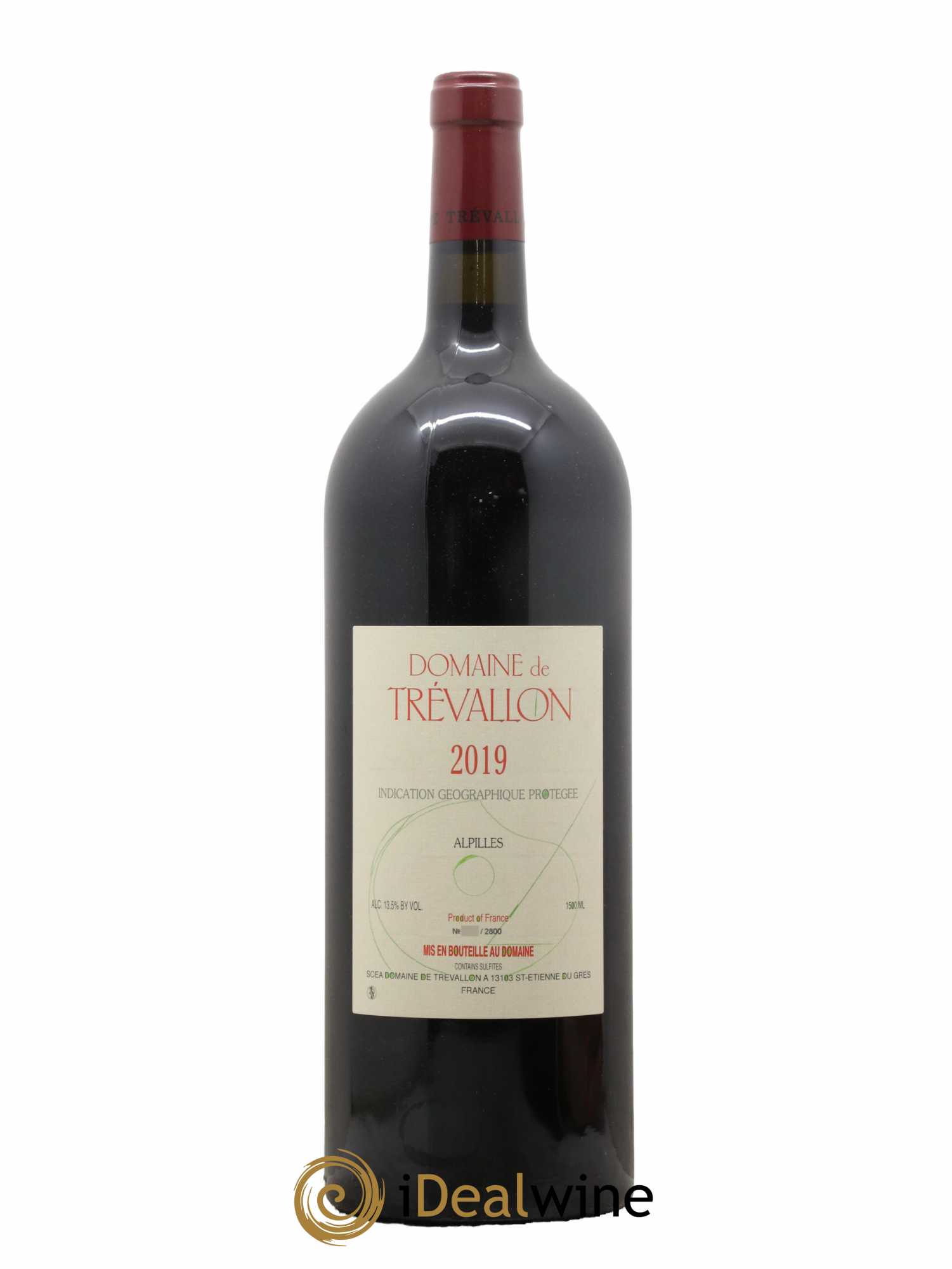 Alpilles Trévallon (Domaine de) Eloi Dürrbach 2019 - Lot de 1 magnum - 0