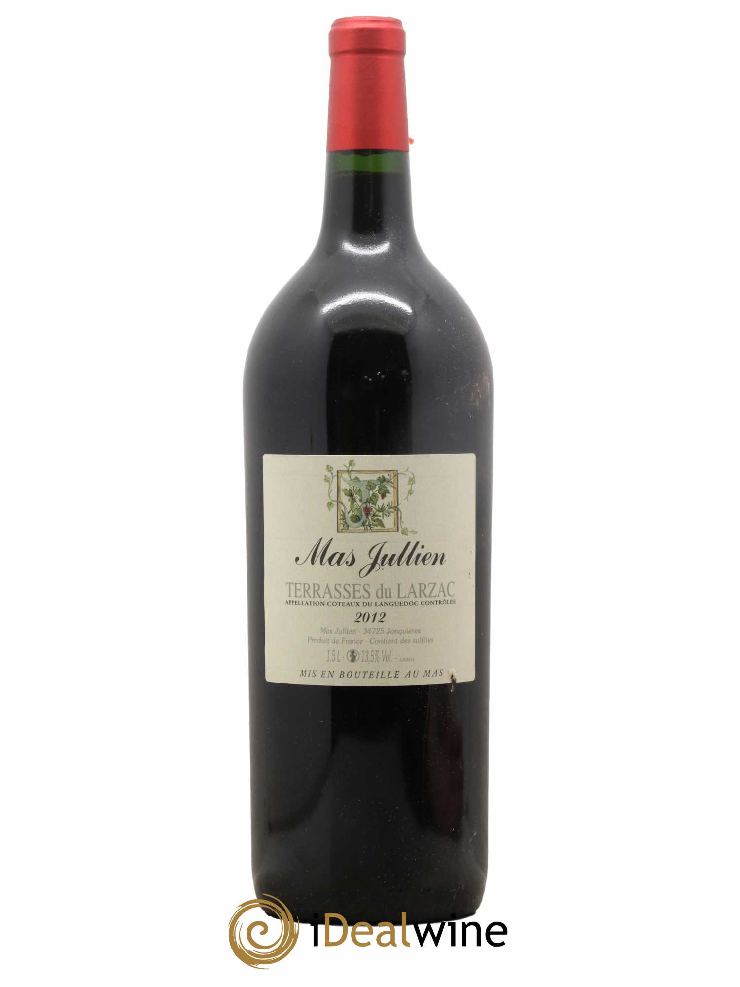 Terrasses du Larzac Mas Jullien Autour de Jonquières Olivier Jullien 2012 - Lot de 1 magnum - 0