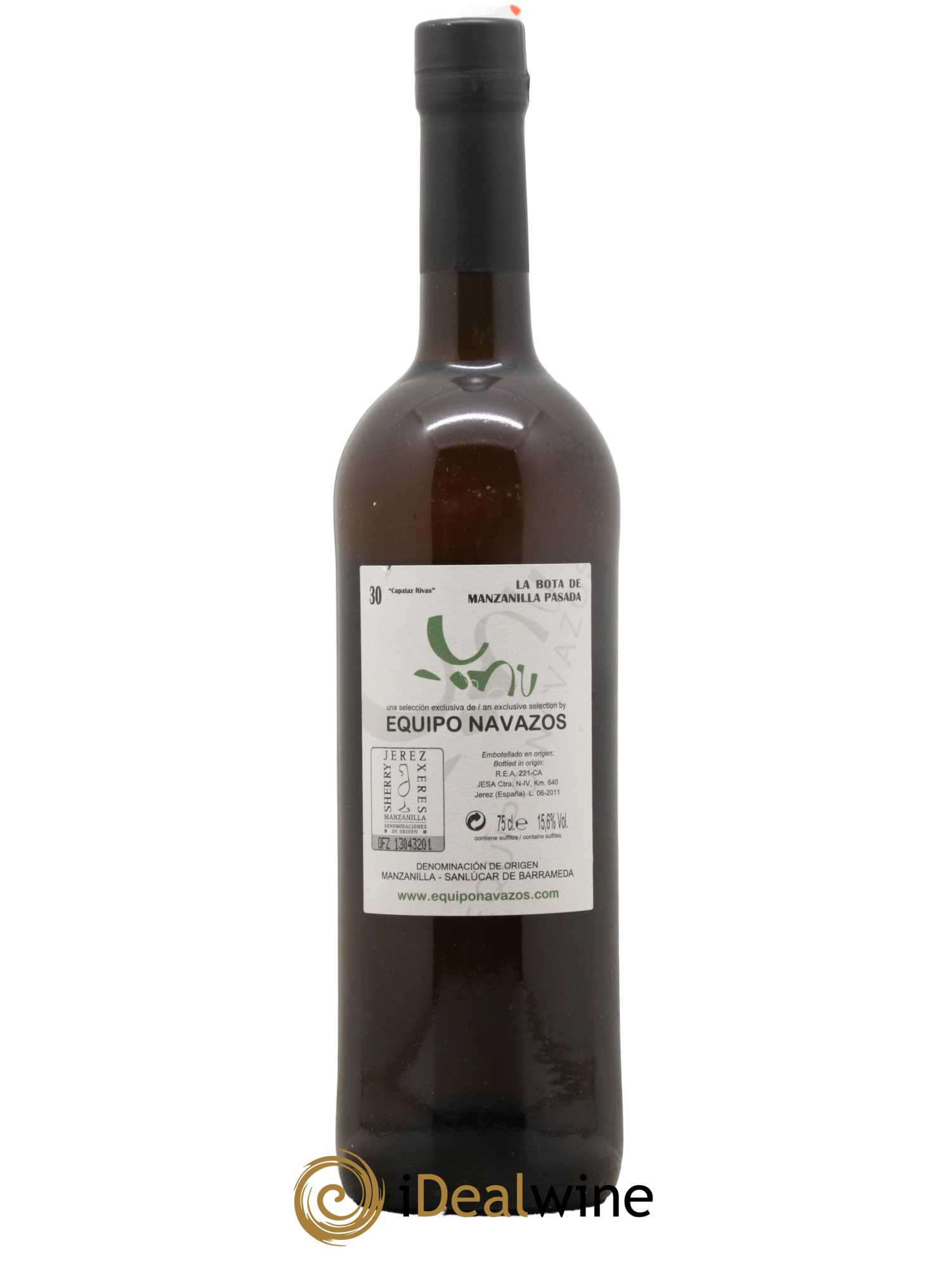 Espagne La Bota De Equipo Navazos Manzanilla Pasada N30 - Lot de 1 bouteille - 1