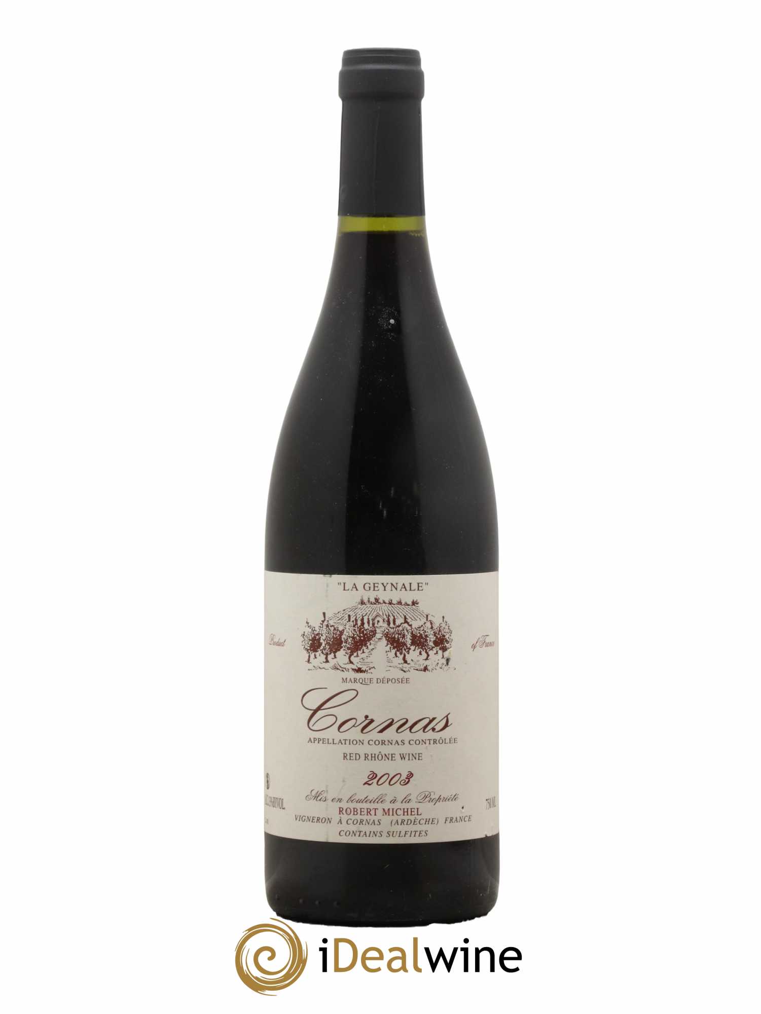Cornas La Geynale Robert Michel 2003 - Lot de 1 bouteille - 0