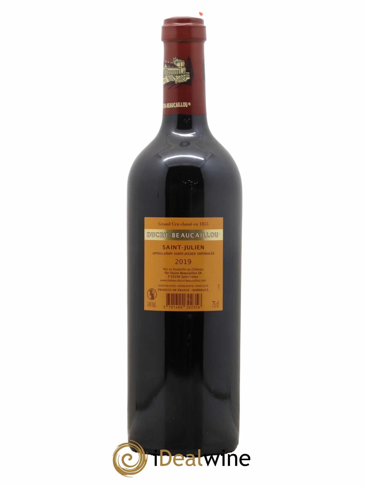 Château Ducru Beaucaillou 2ème Grand Cru Classé 2019 - Lot de 1 bouteille - 1