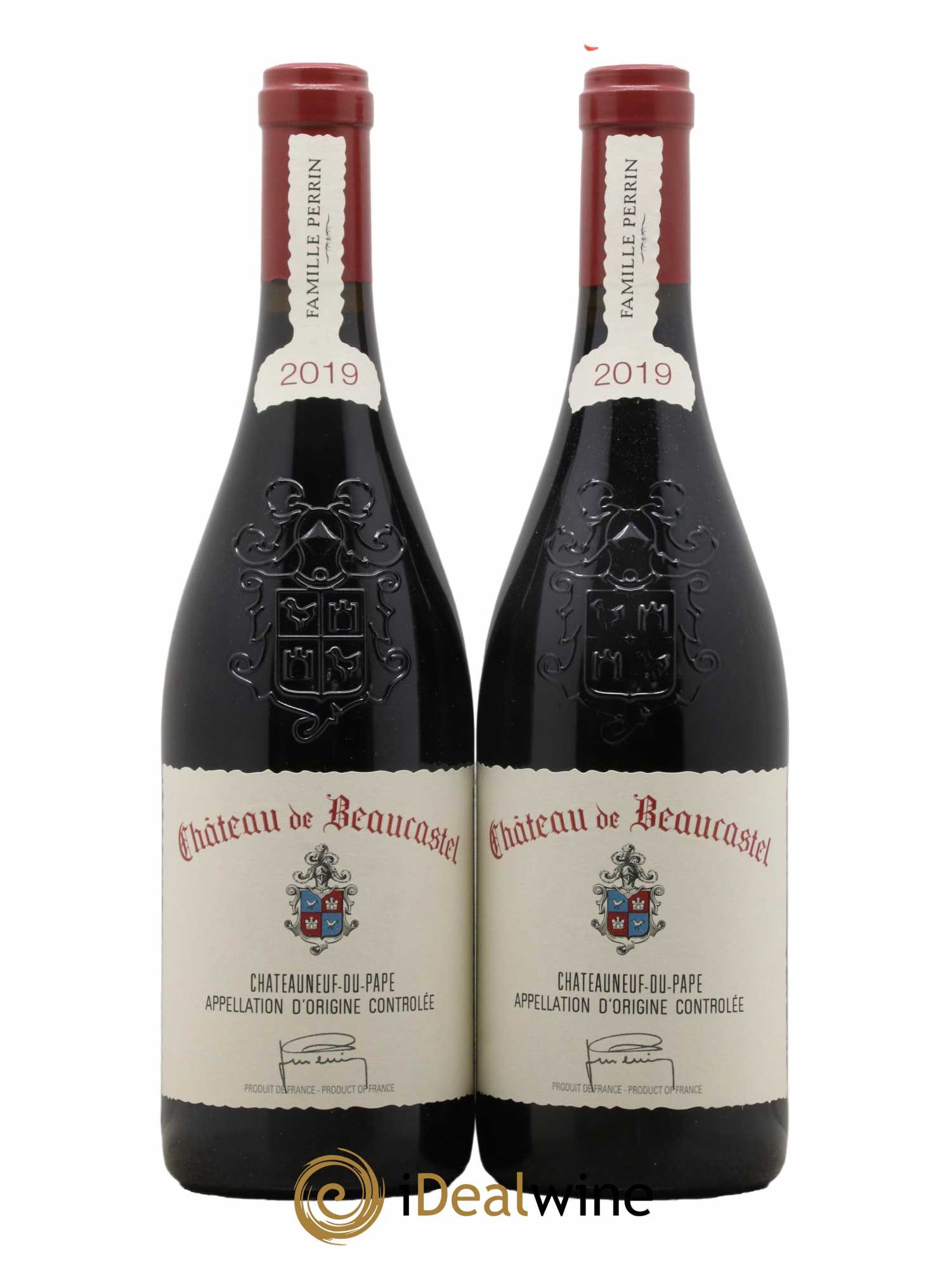 Châteauneuf-du-Pape Château de Beaucastel Famille Perrin 2019 - Lot de 2 bouteilles - 0