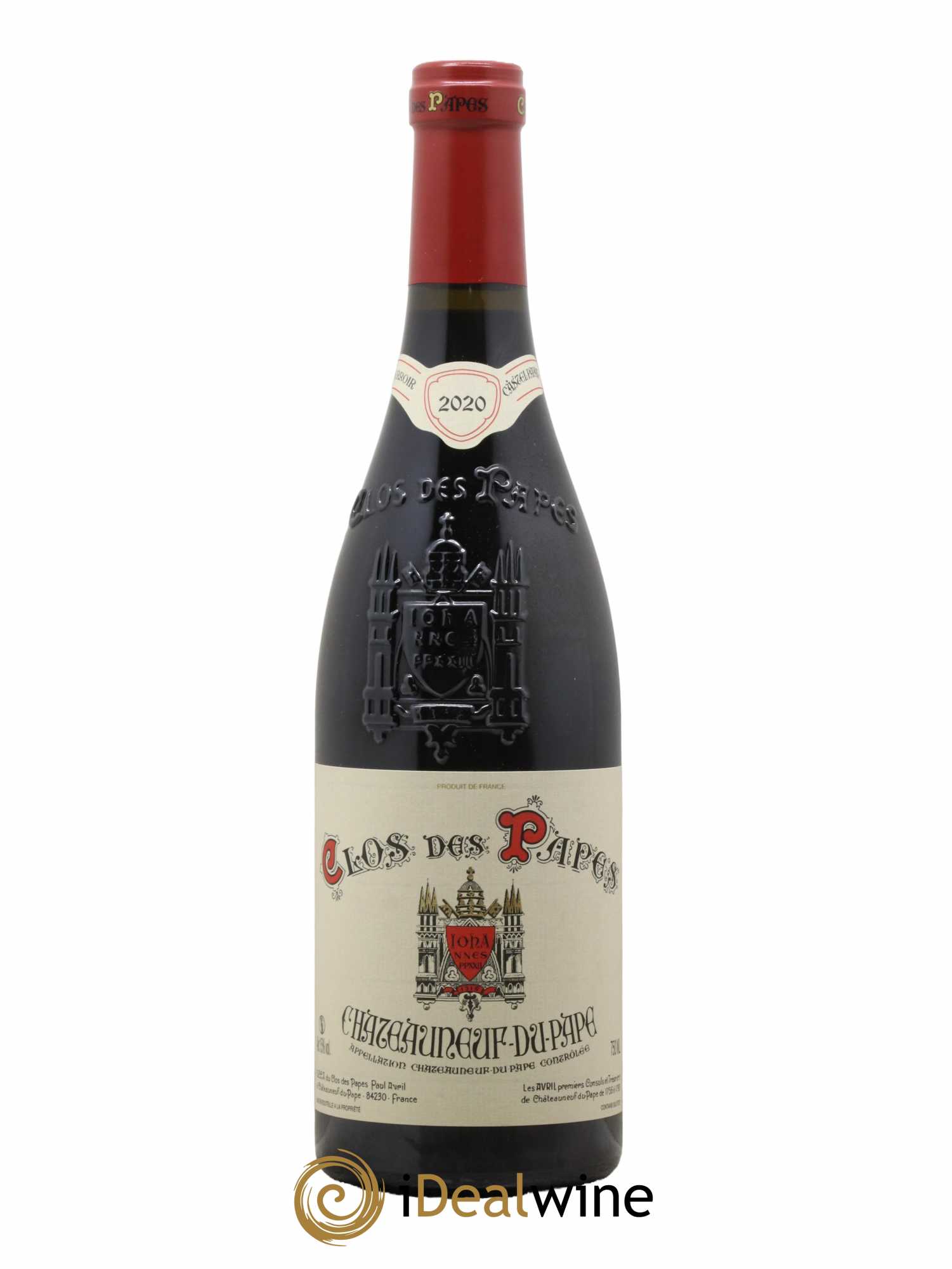 Châteauneuf-du-Pape Clos des Papes - Paul Avril 2020 - Lot de 1 bouteille - 0