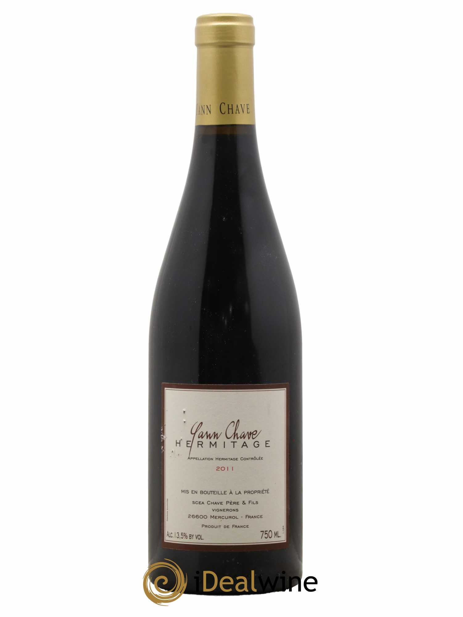 Hermitage Yann Chave 2011 - Lot de 1 bouteille - 0