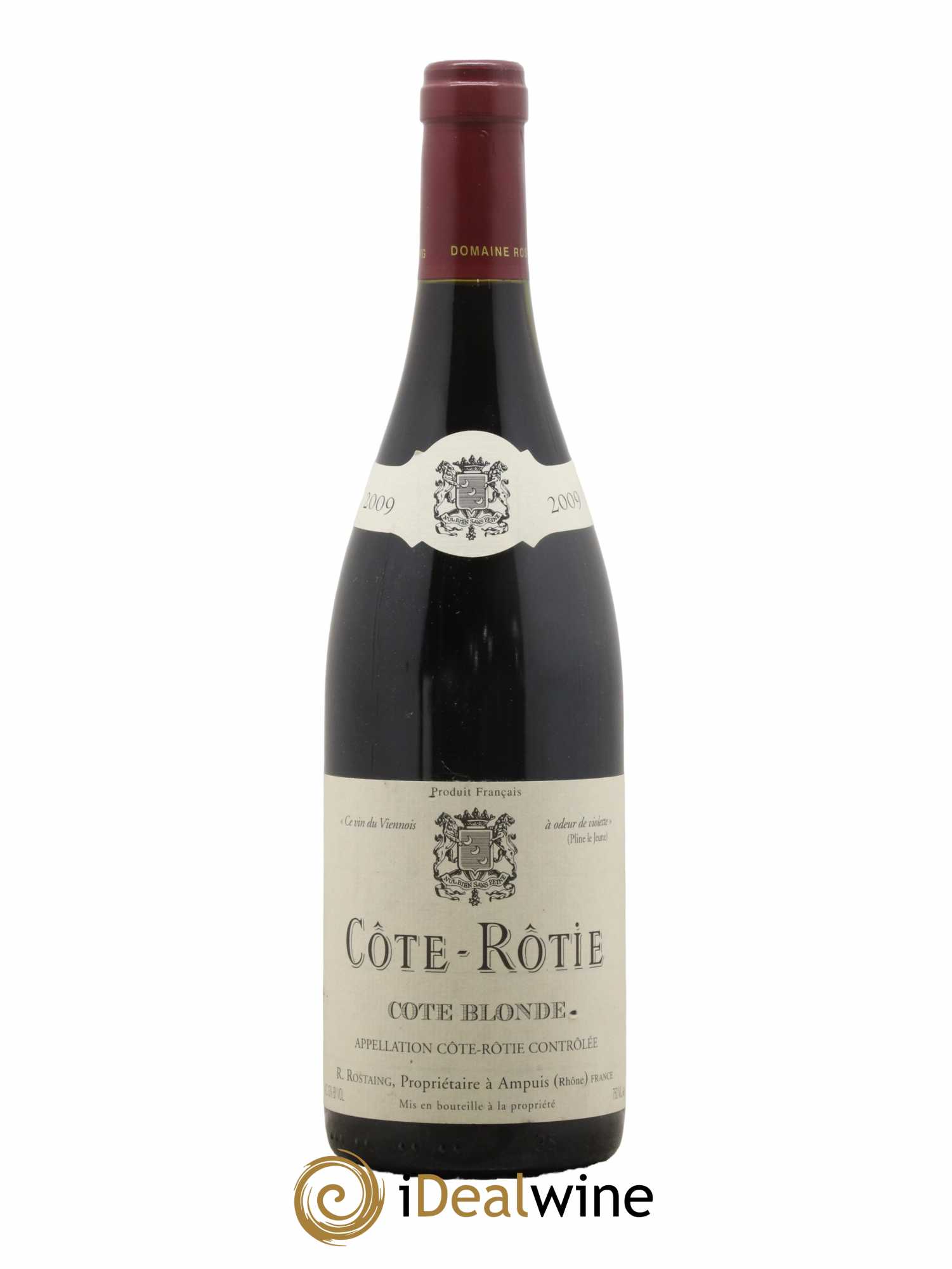 Côte-Rôtie Côte Blonde René Rostaing 2009 - Lot de 1 bouteille - 0