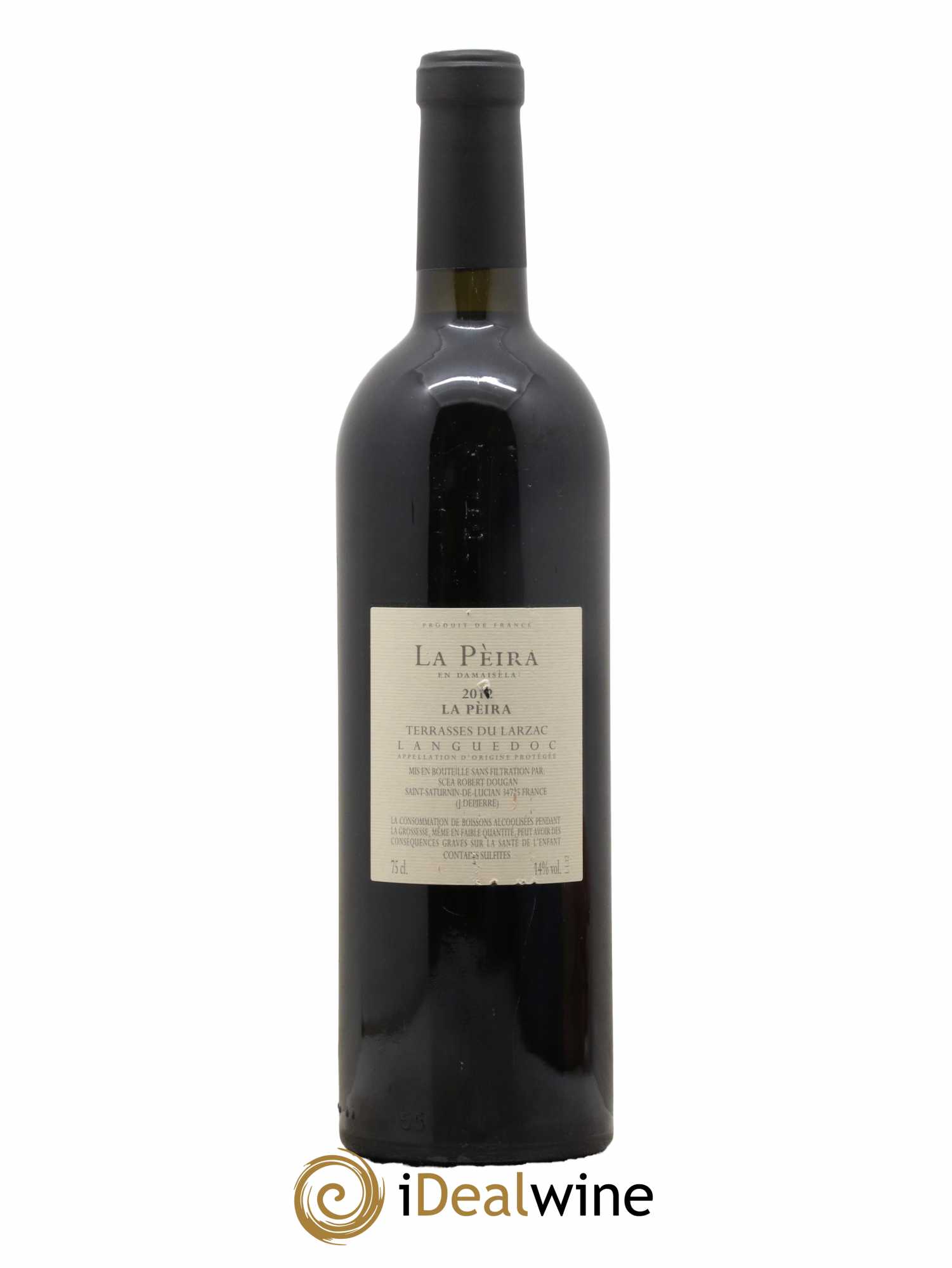 Terrasses du Larzac Domaine de La Pèira en Damaisèla La Pèira Karine Ahton et Robert Dougan 2012 - Lot de 1 bouteille - 1