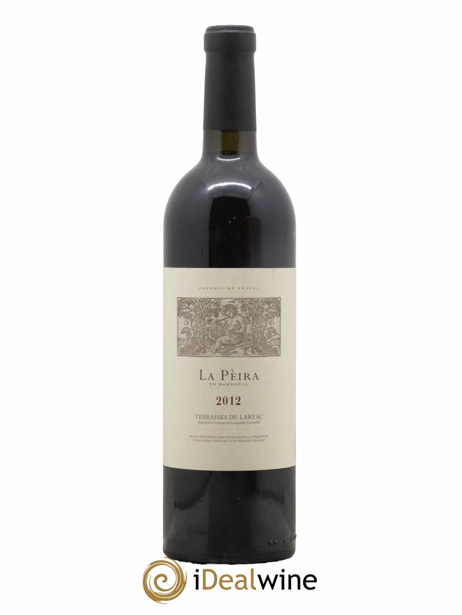 Terrasses du Larzac Domaine de La Pèira en Damaisèla La Pèira Karine Ahton et Robert Dougan 2012 - Lot de 1 bouteille - 0