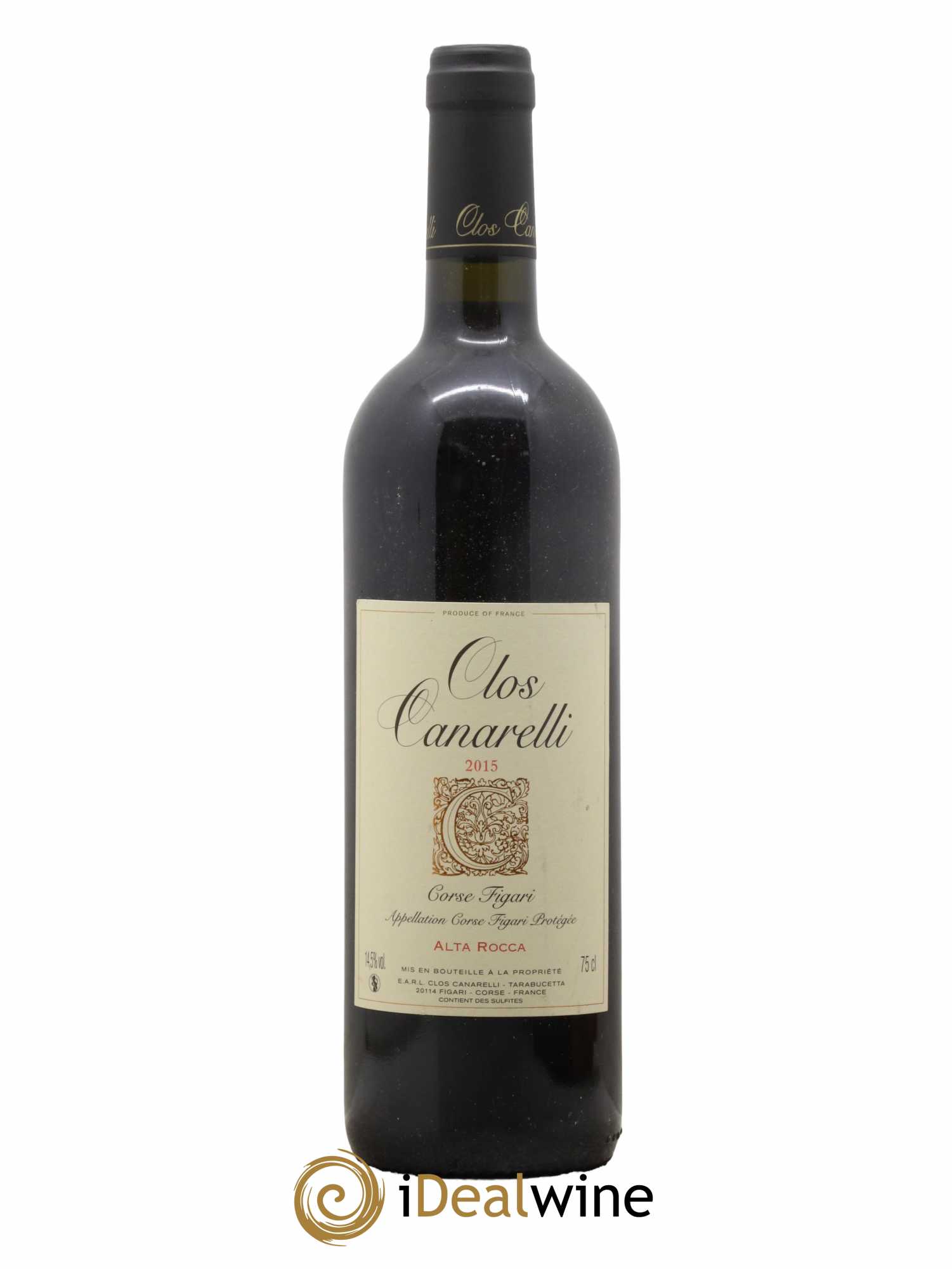 Vin de France Alta Rocca Clos Canarelli 2015 - Lot de 1 bouteille - 0