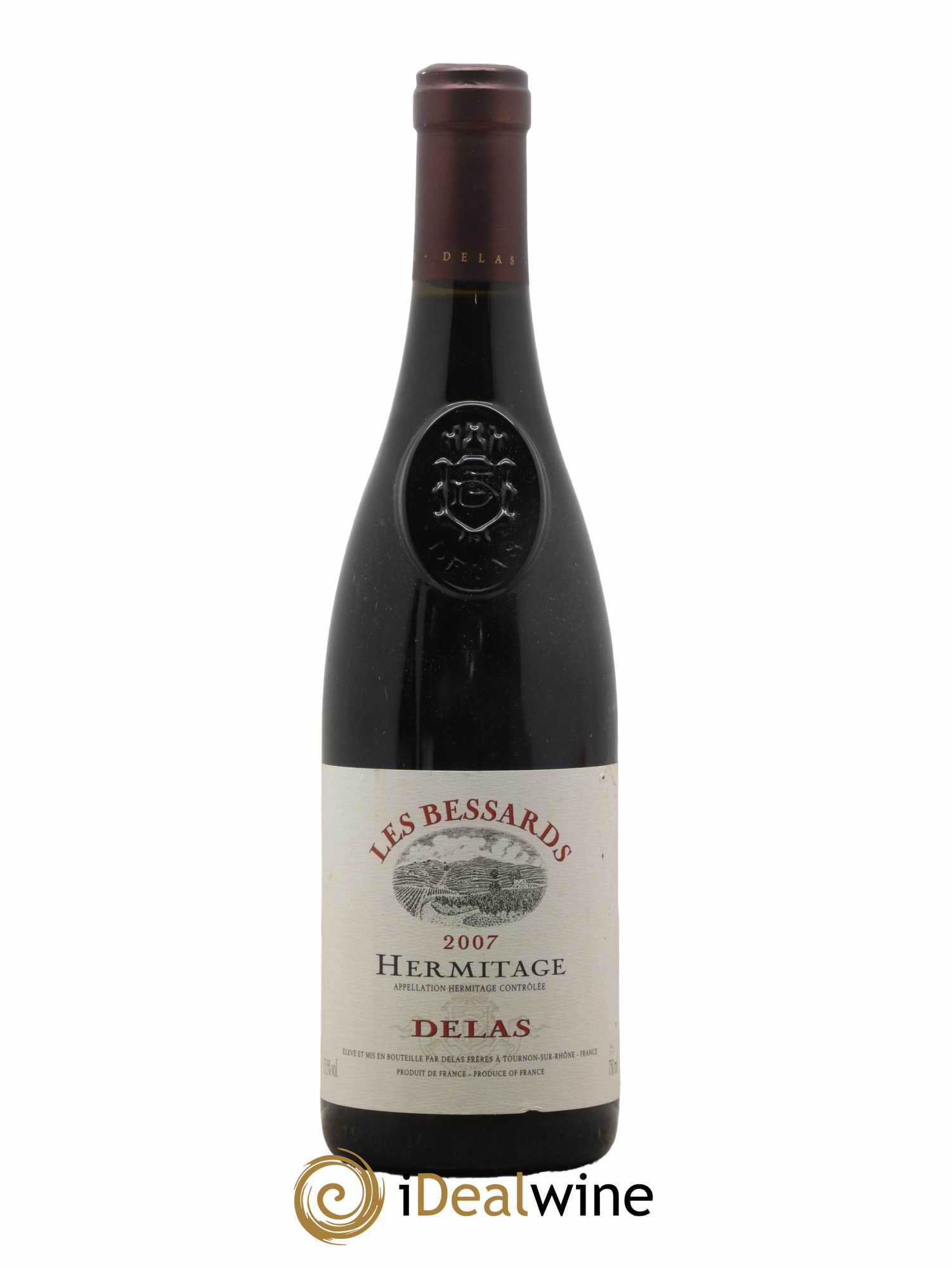Hermitage Les Bessards Delas Frères 2007 - Lot de 1 bouteille - 0