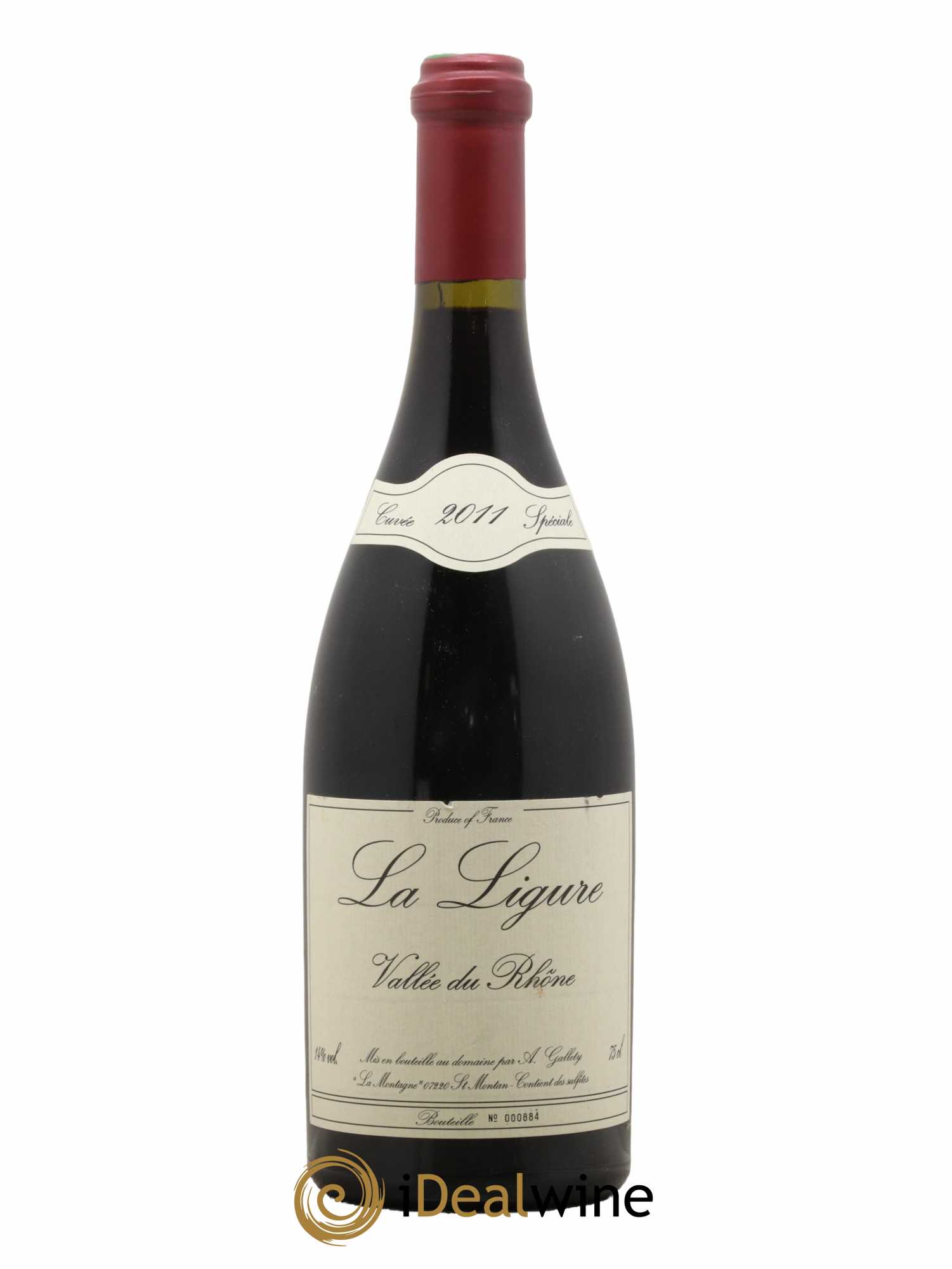 Côtes du Vivarais La Ligure Gallety (Domaine) Cuvée Spéciale 2011 - Lot de 1 bouteille - 0