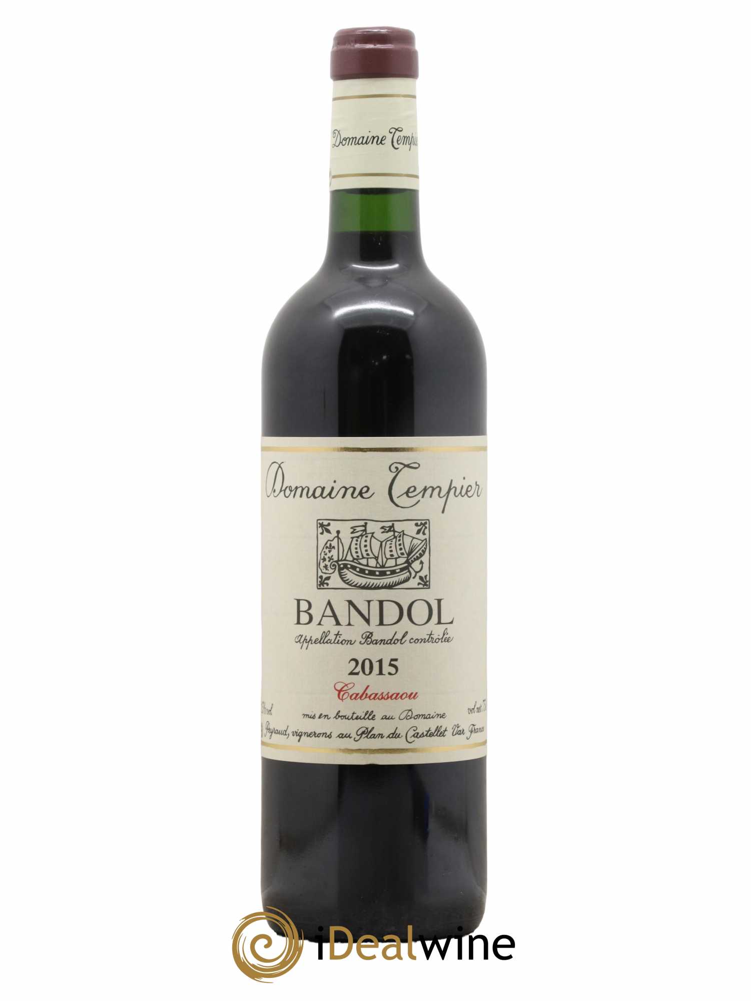 Bandol Domaine Tempier Cuvée Cabassaou Famille Peyraud 2015 - Lot de 1 bouteille - 0