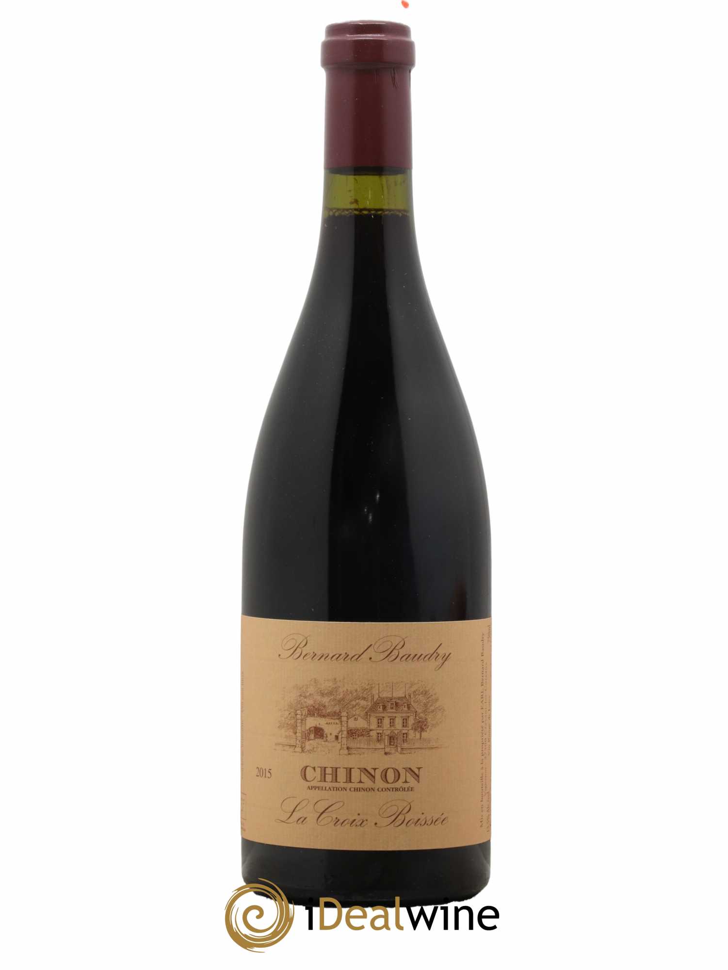 Chinon La Croix Boissée Bernard Baudry 2015 - Lot de 1 bouteille - 0