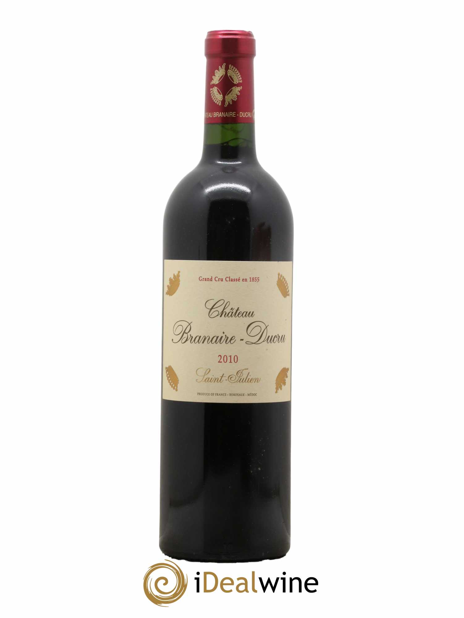 Château Branaire Ducru 4ème Grand Cru Classé 2010 - Lot de 1 bouteille - 0