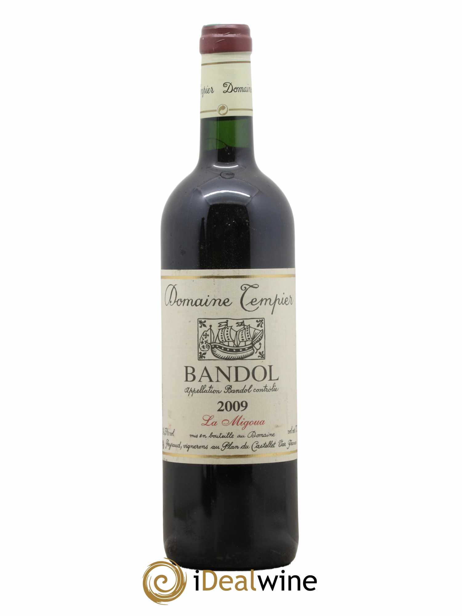 Bandol Domaine Tempier Cuvée La Migoua Famille Peyraud 2009 - Lot de 1 bouteille - 0