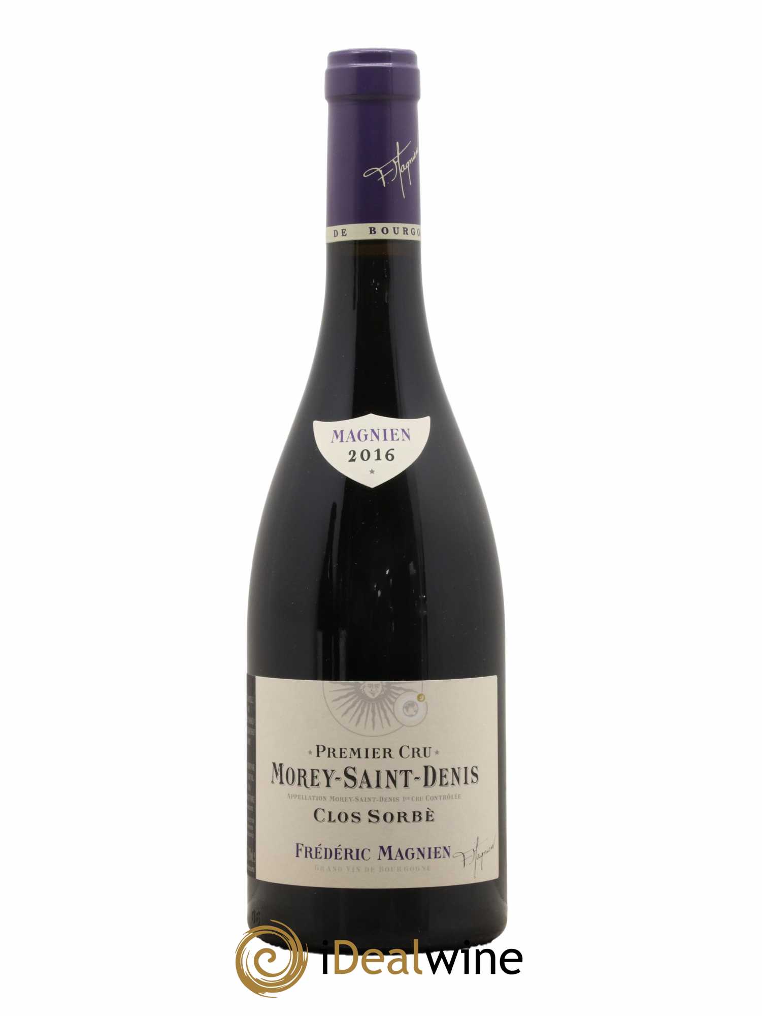 Morey-Saint-Denis 1er Cru Clos Sorbè Frédéric Magnien 2016 - Lot de 1 bouteille - 0