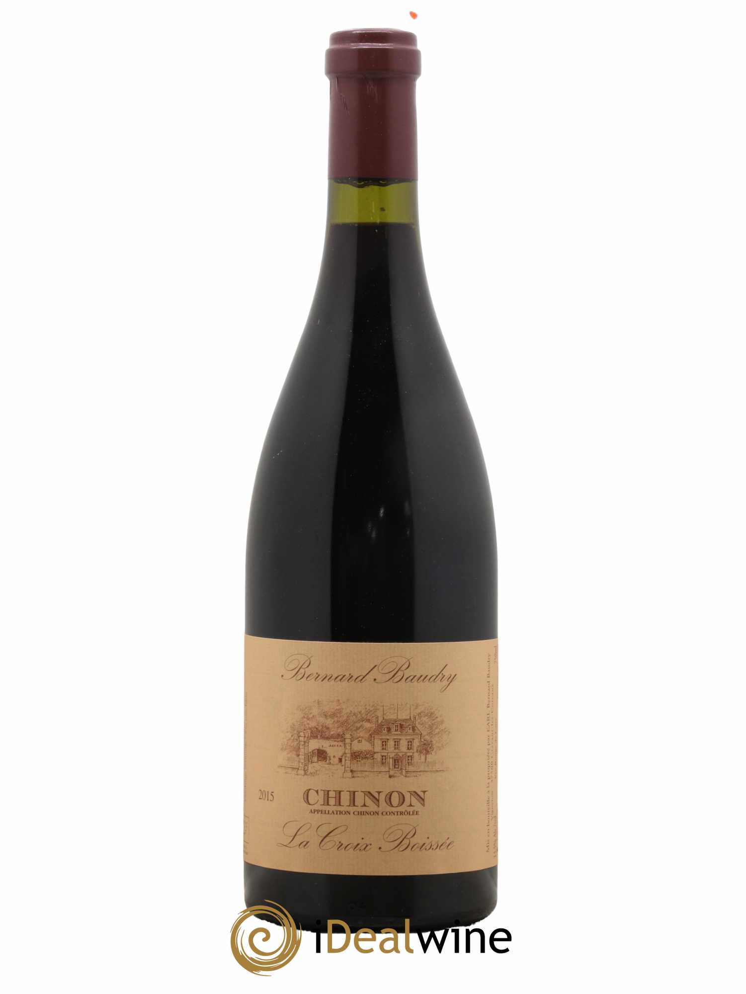 Chinon La Croix Boissée Bernard Baudry 2015 - Lot de 1 bouteille - 0