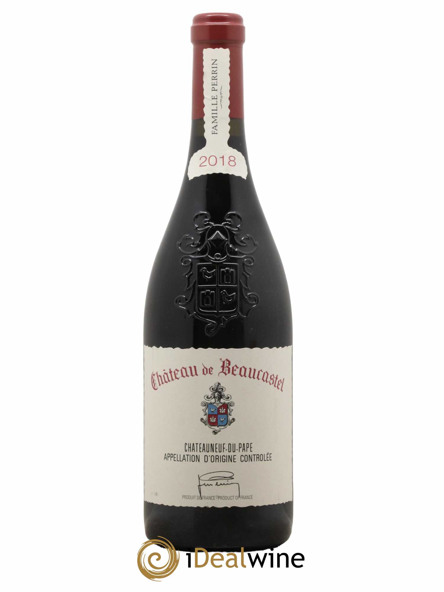 Châteauneuf-du-Pape Château de Beaucastel Famille Perrin 2018 - Lot de 1 bouteille - 0